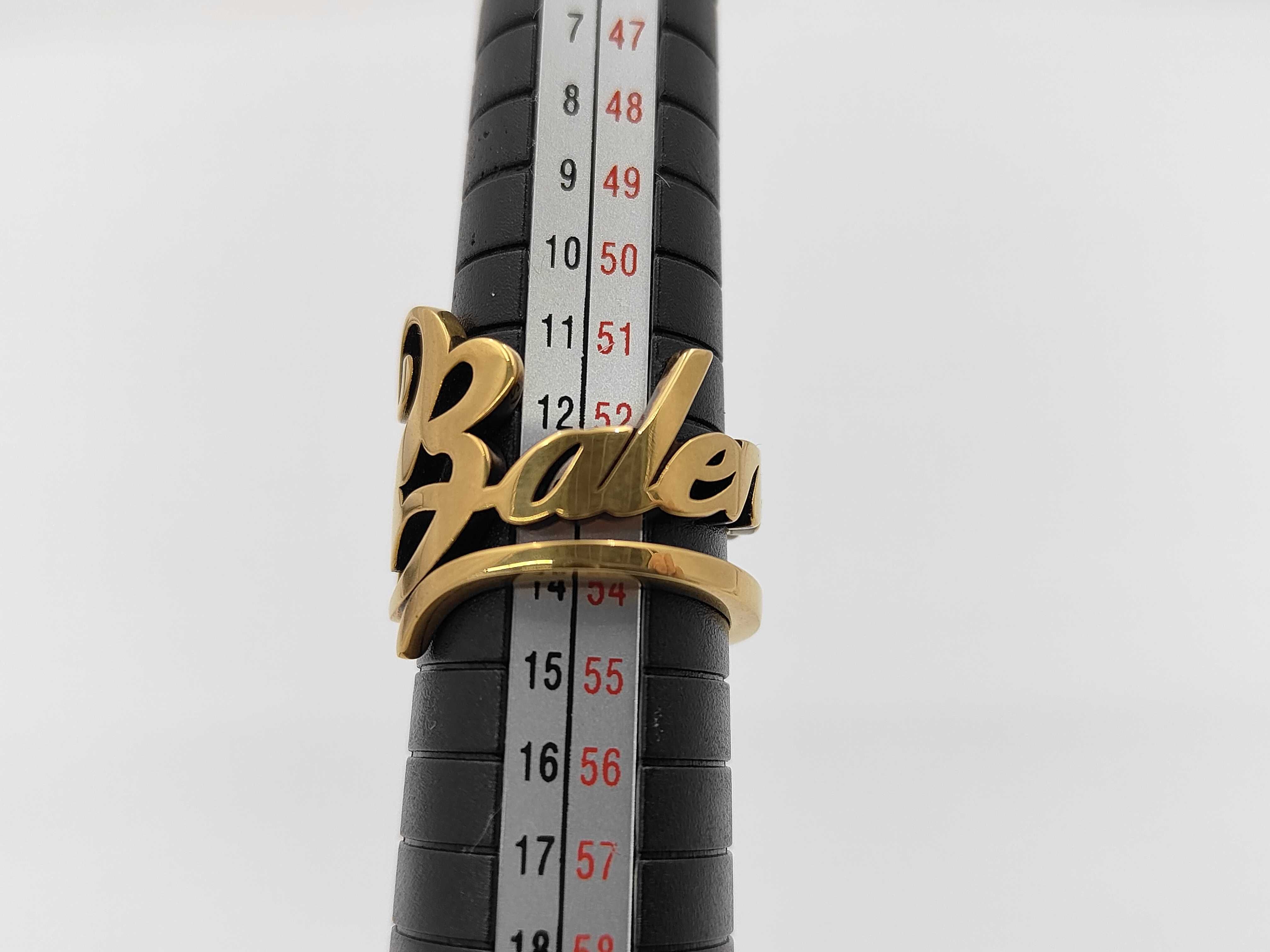 Typo Gold Ring, Size 54 — view 4