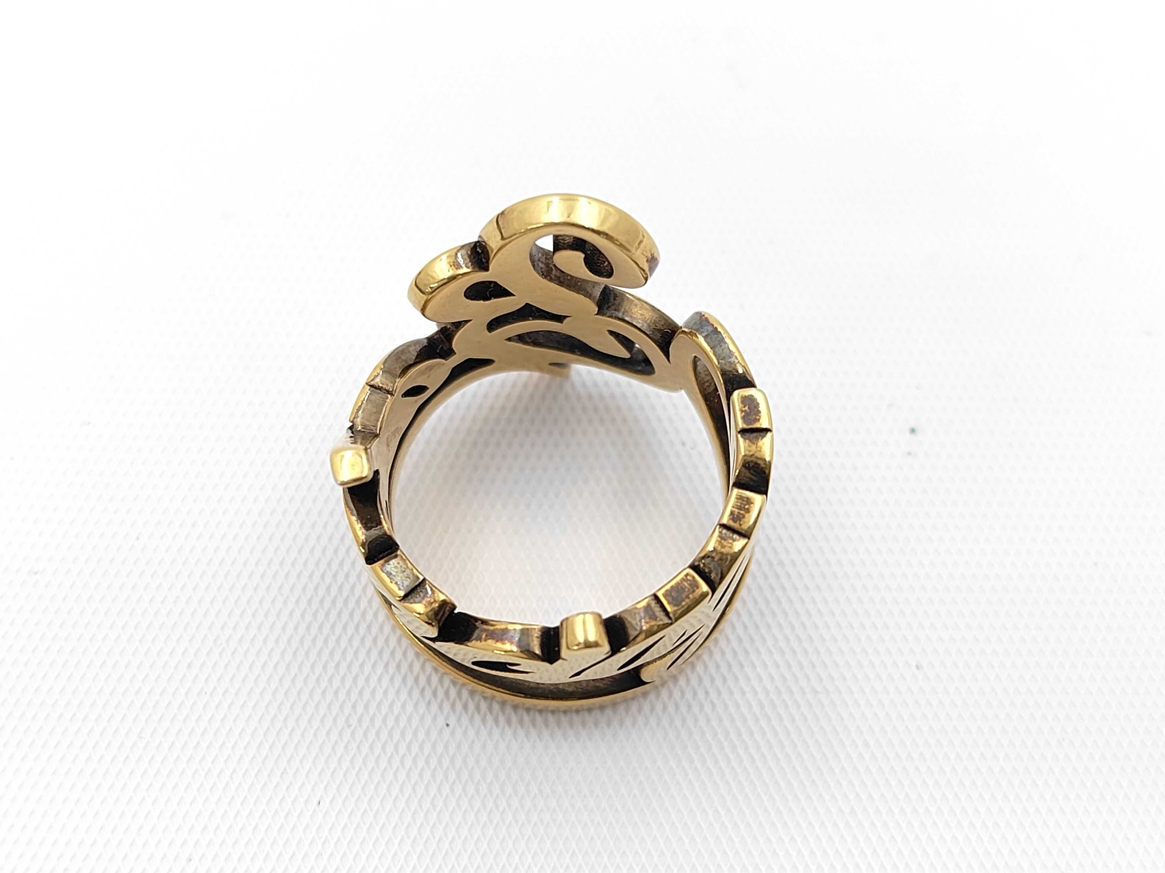 Typo Gold Ring, Size 54 — view 5