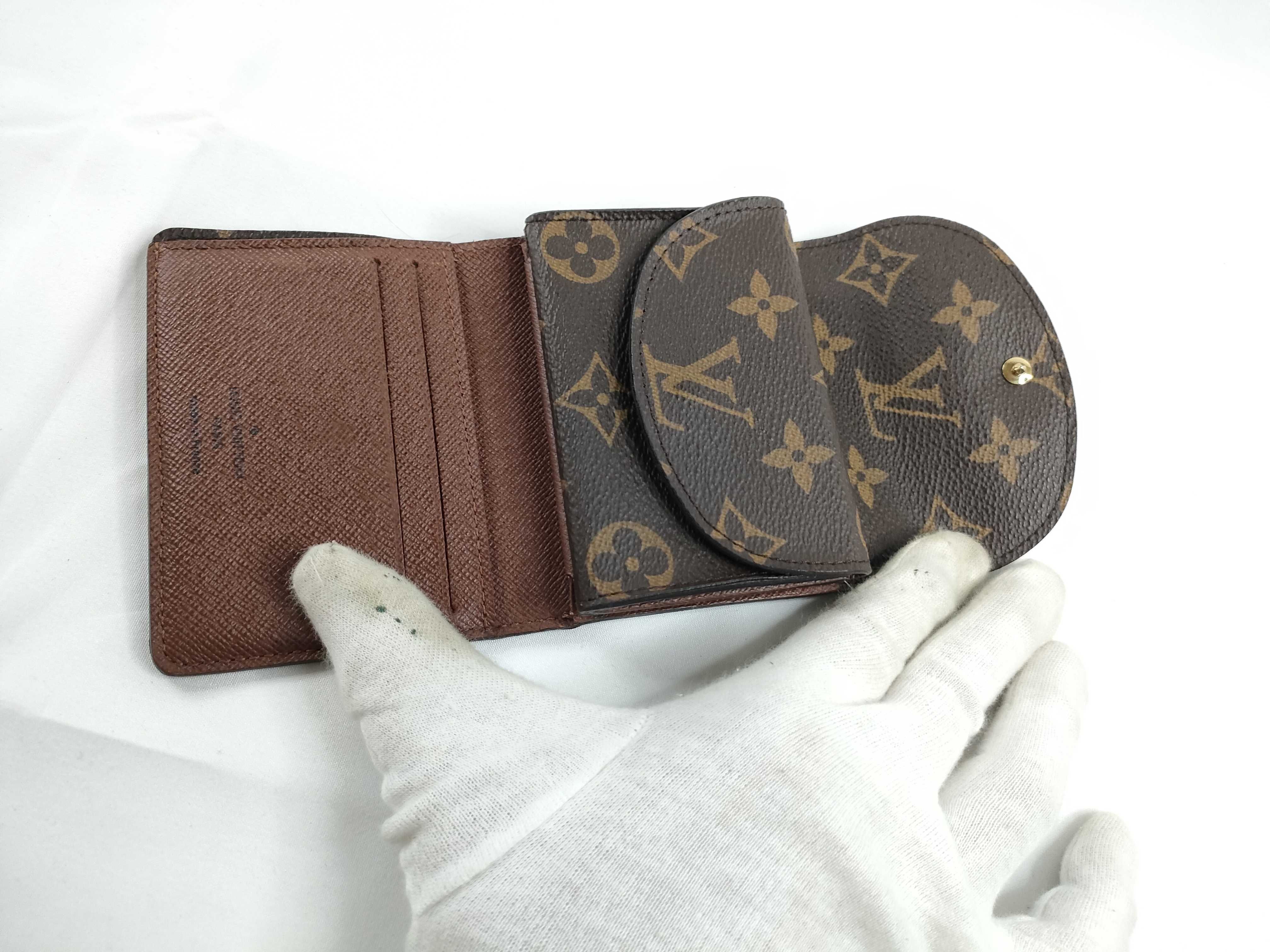 Monogram M60253 Monogram Portefeuille Helene MI0181 Compact Tri-fold Wallet with Bill Compartment, Coin Purse, and Card Slots — view 8