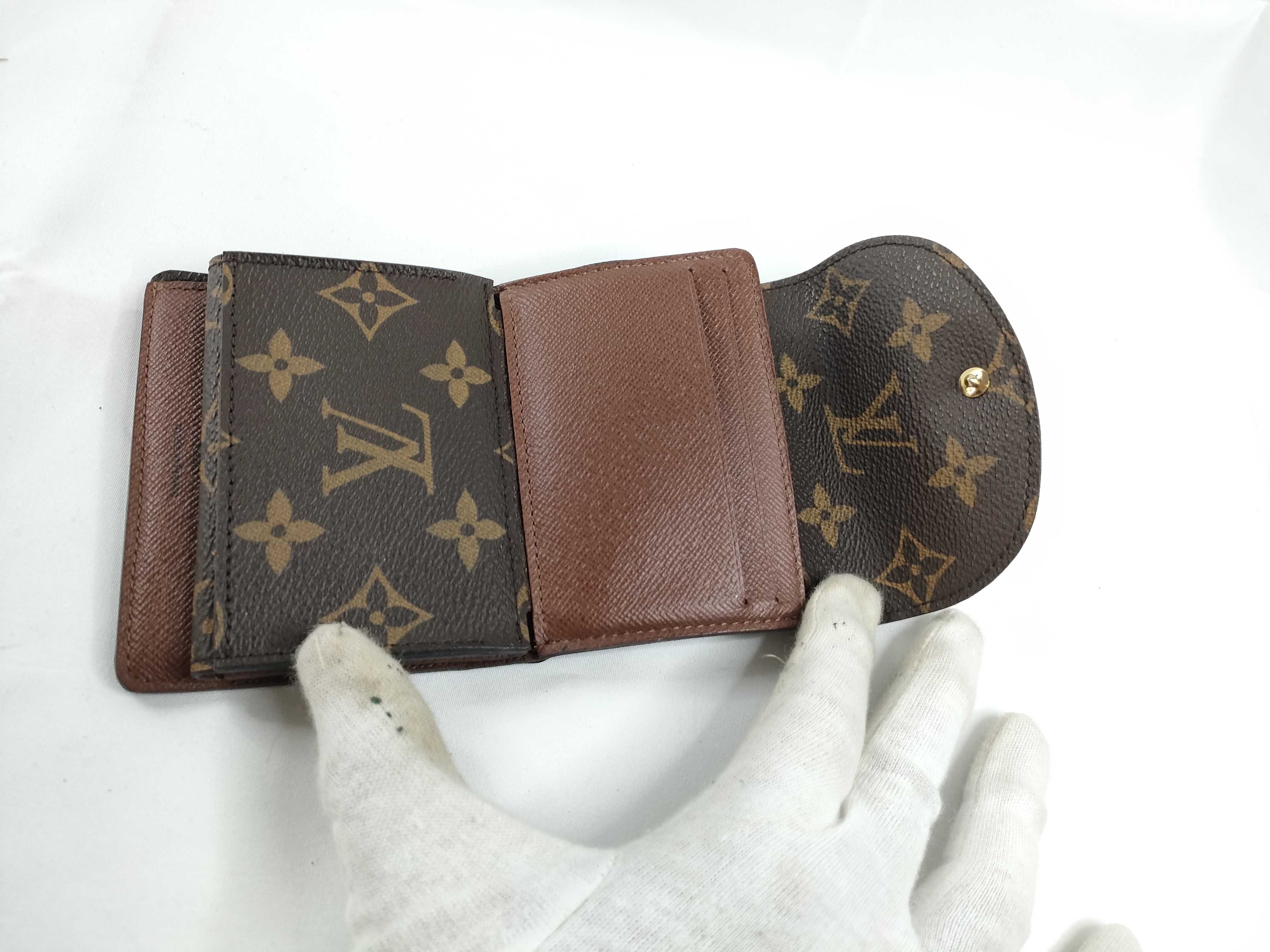 Monogram M60253 Monogram Portefeuille Helene MI0181 Compact Tri-fold Wallet with Bill Compartment, Coin Purse, and Card Slots — view 10