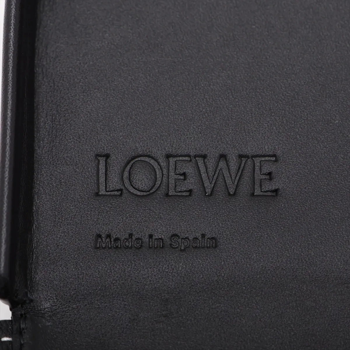 Heel Pouch Mini Leather Shoulder Bag, Black — view 7
