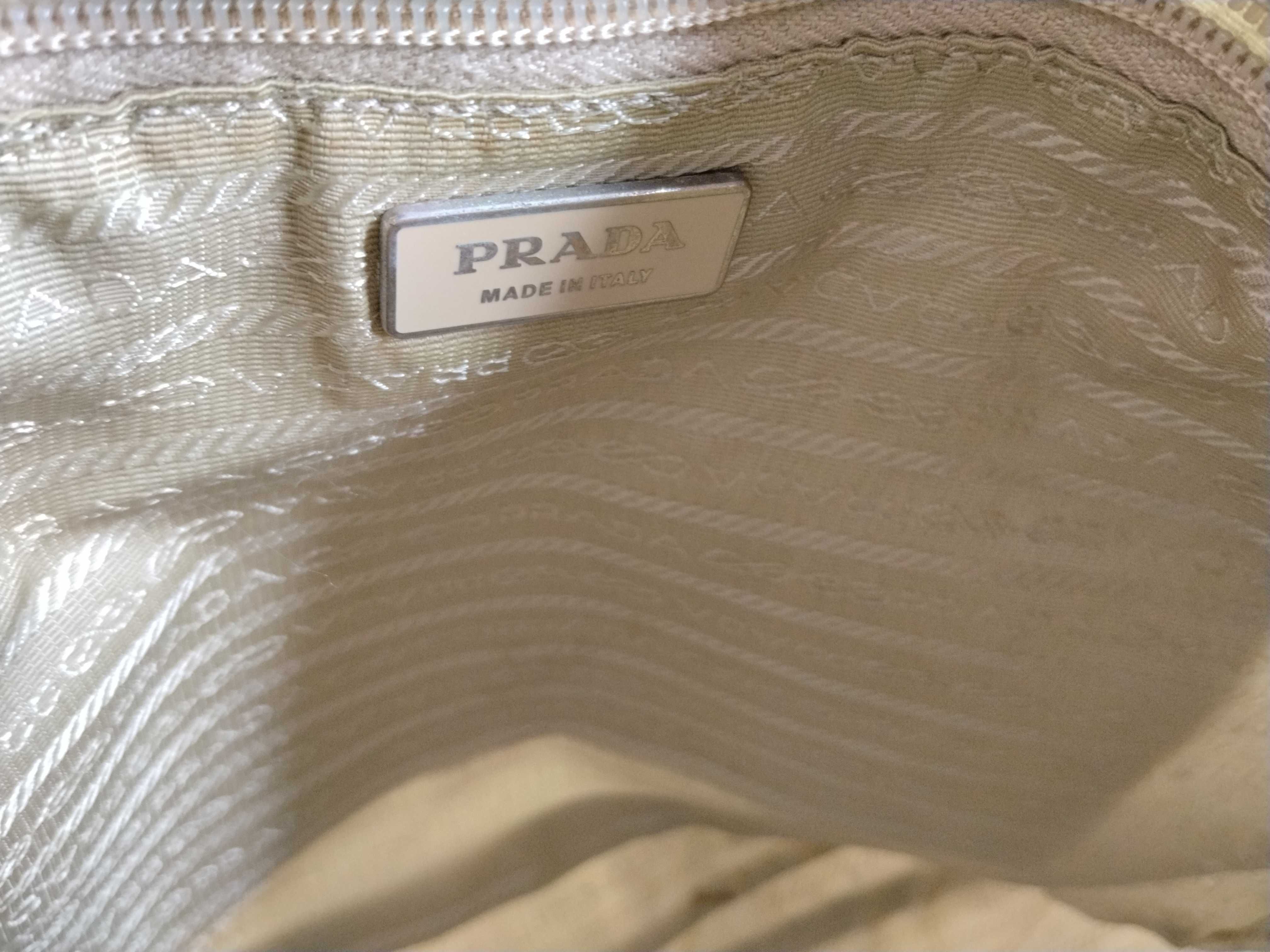 Nylon Prada Shoulder Bag Light Beige Shoulder Bag — view 12