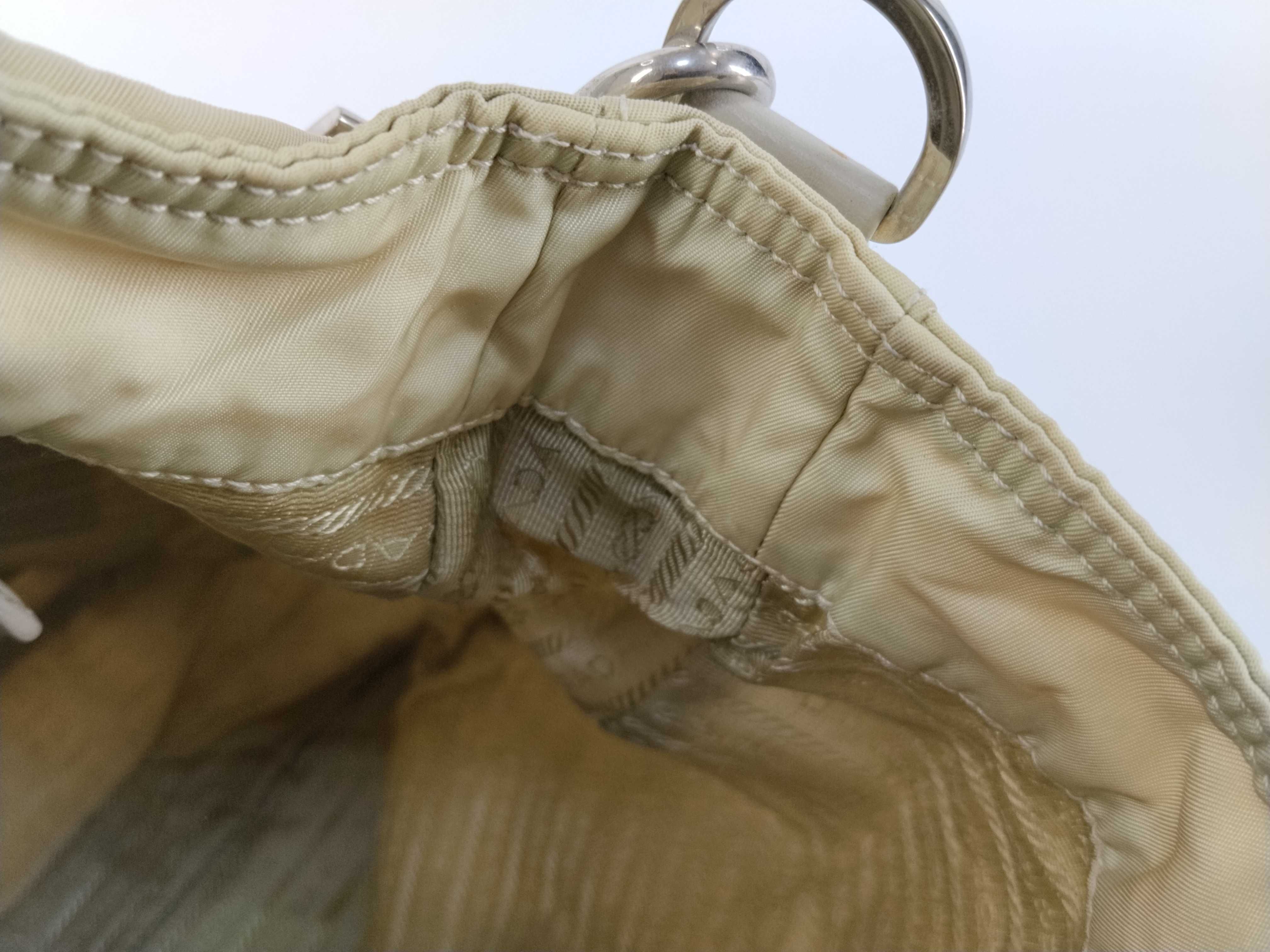 Nylon Prada Shoulder Bag Light Beige Shoulder Bag — view 10