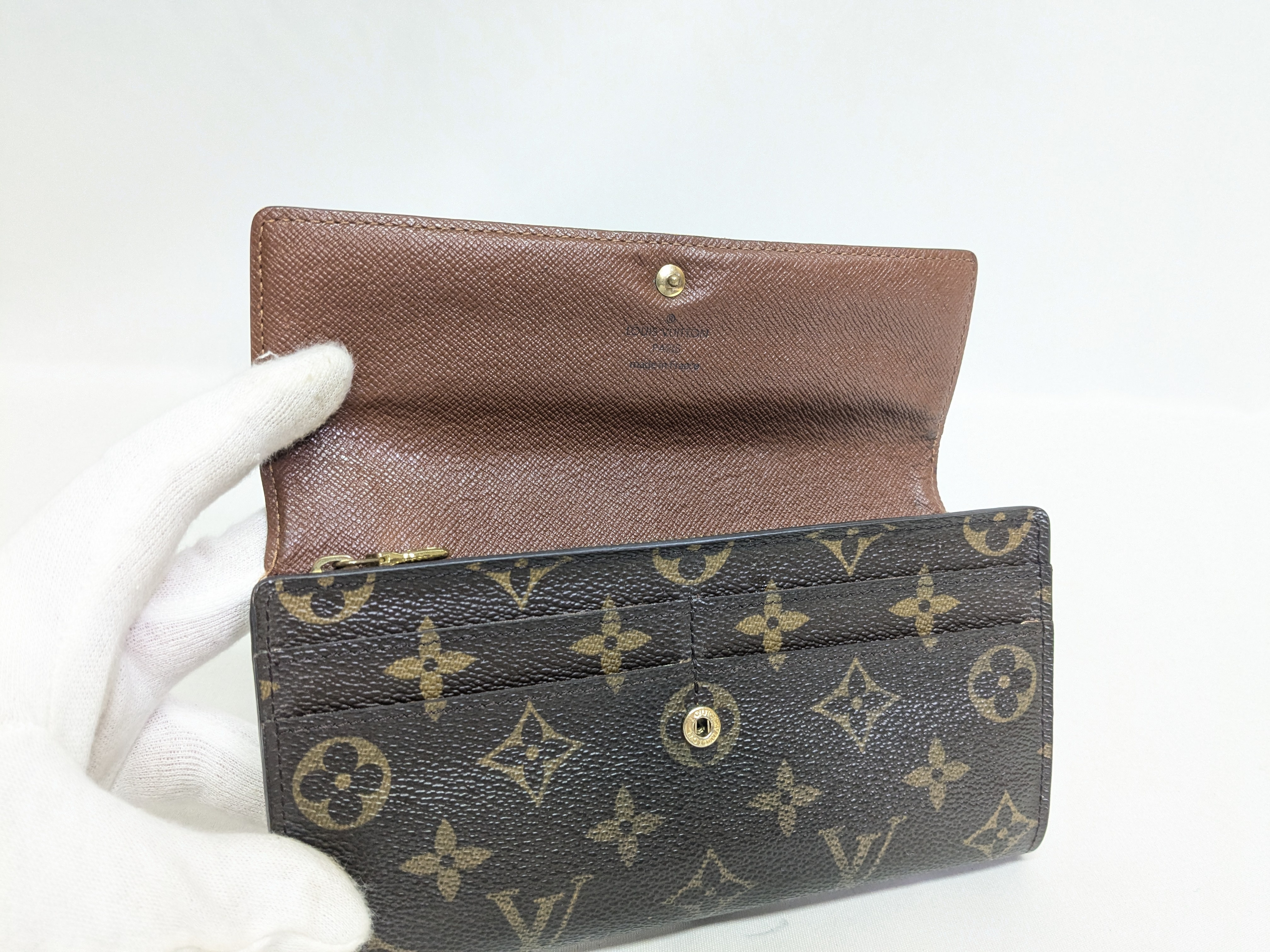 LV Monogram Sarah Wallet — view 6
