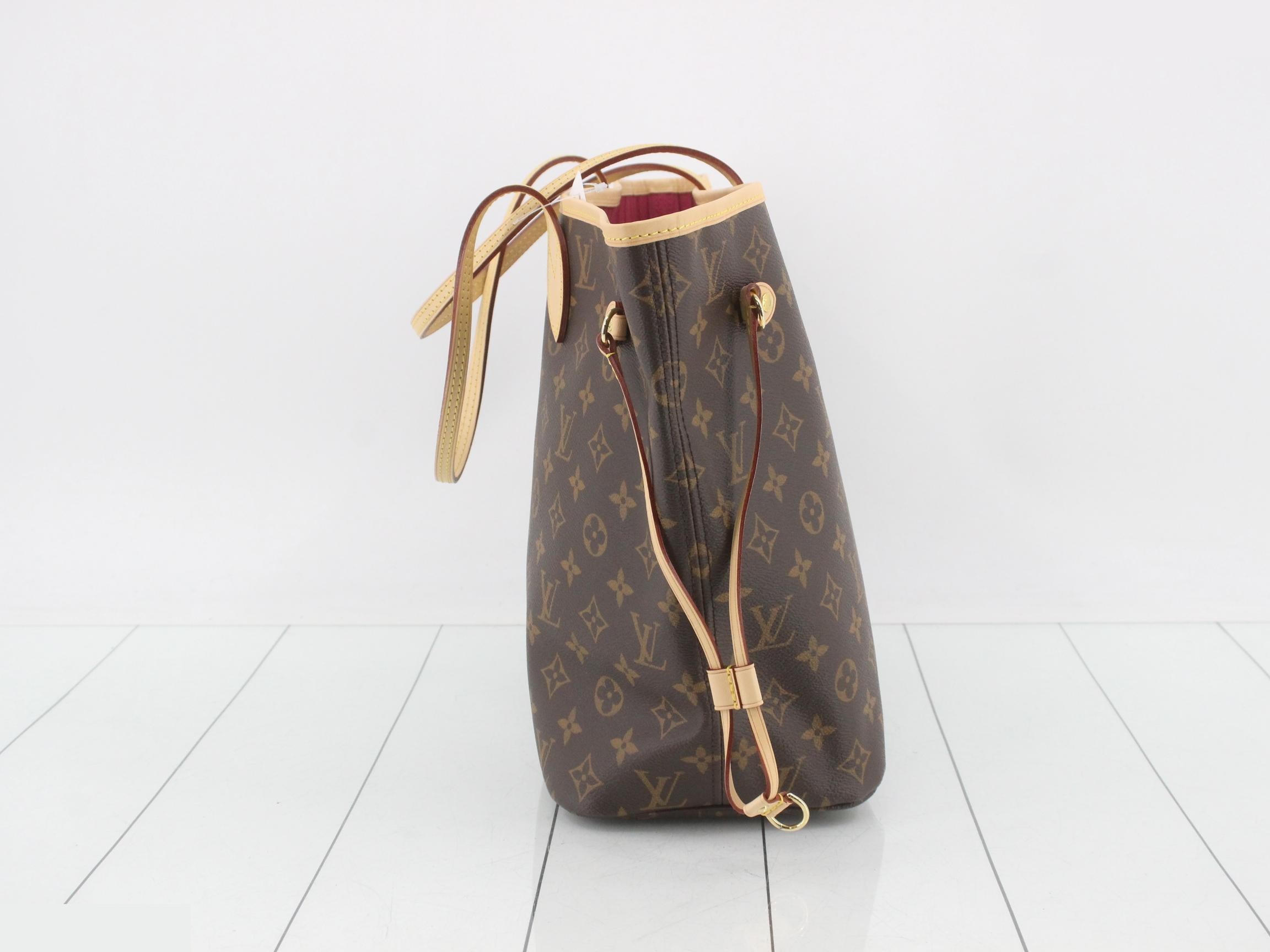 LV Neverfull MM Monogram M41178 Brown — view 3