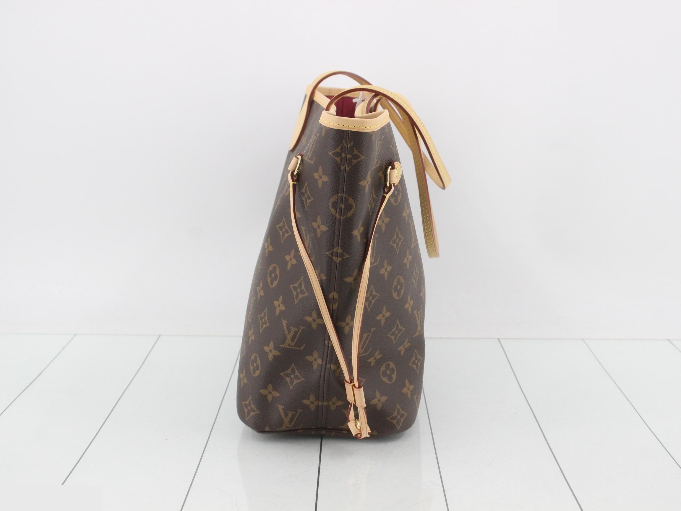 LV Neverfull MM Monogram M41178 Brown — view 4