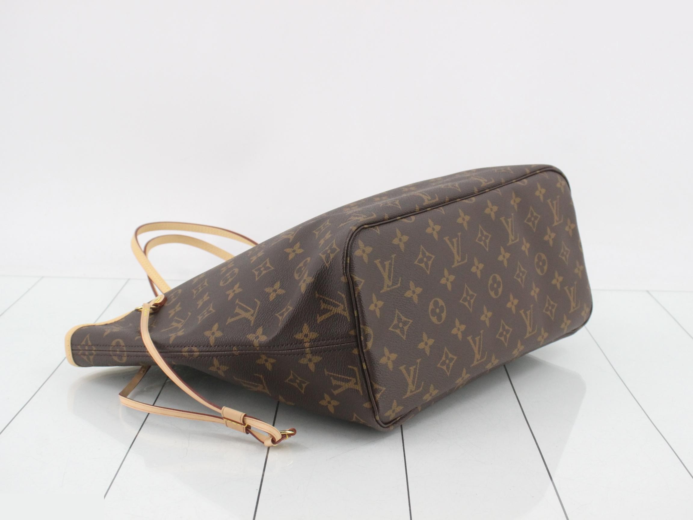 LV Neverfull MM Monogram M41178 Brown — view 5