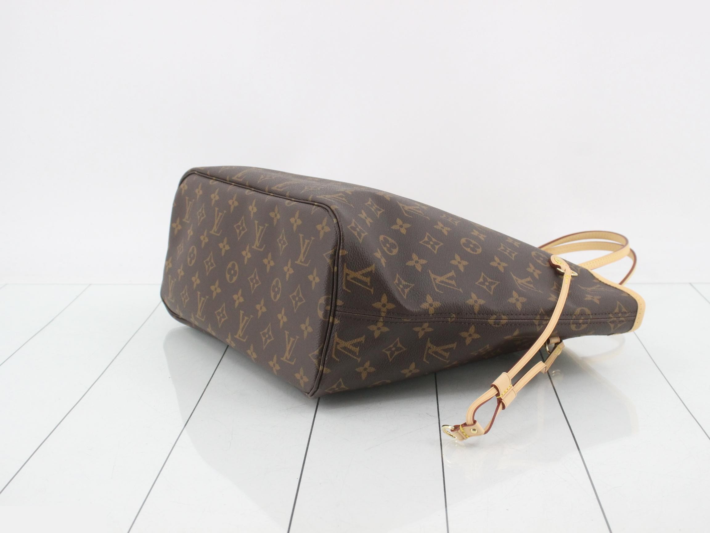 LV Neverfull MM Monogram M41178 Brown — view 6