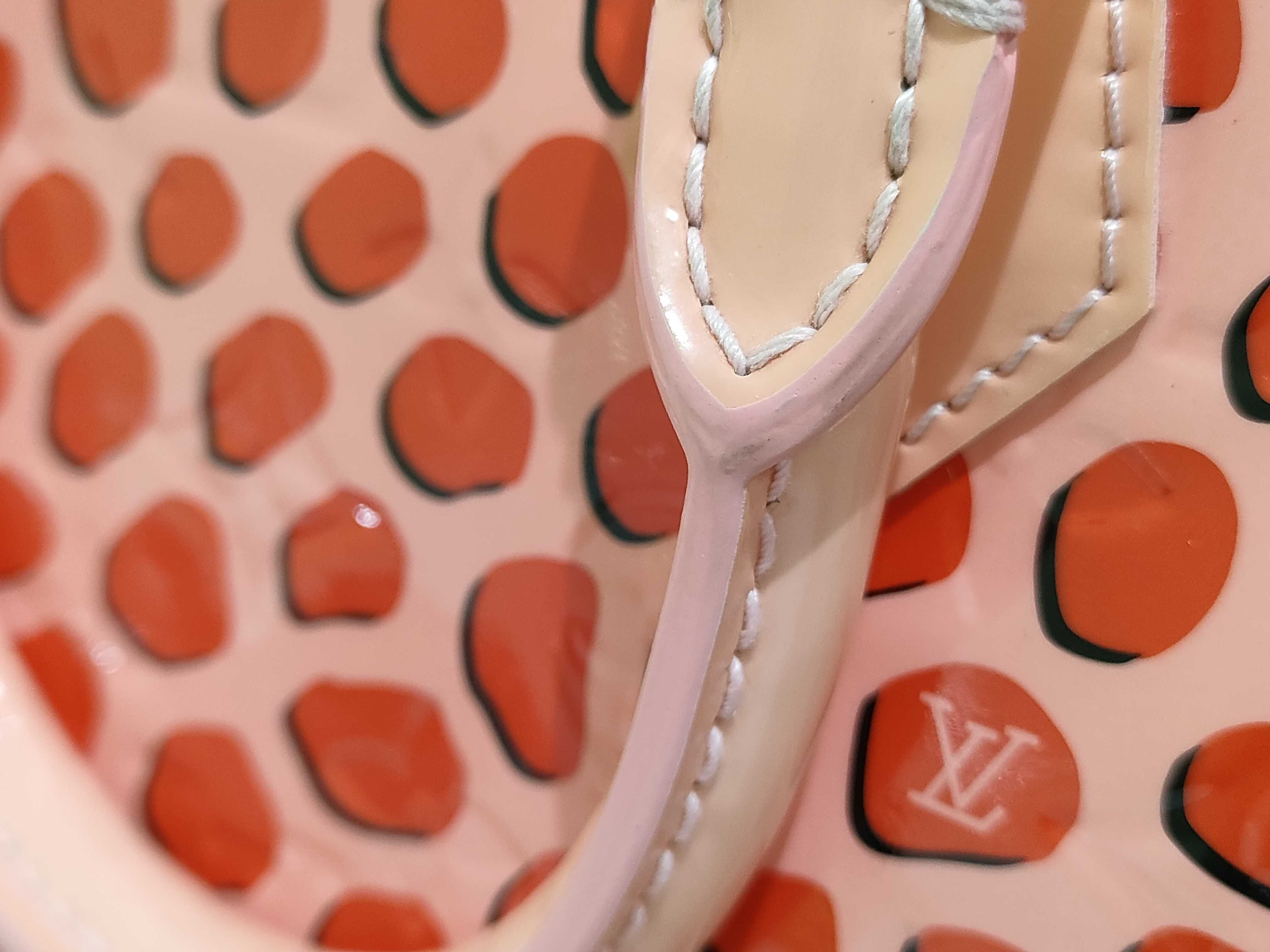 FR- Verni Jungle Dots Alma BB M41996 FL1116 Pink Handbag — view 14
