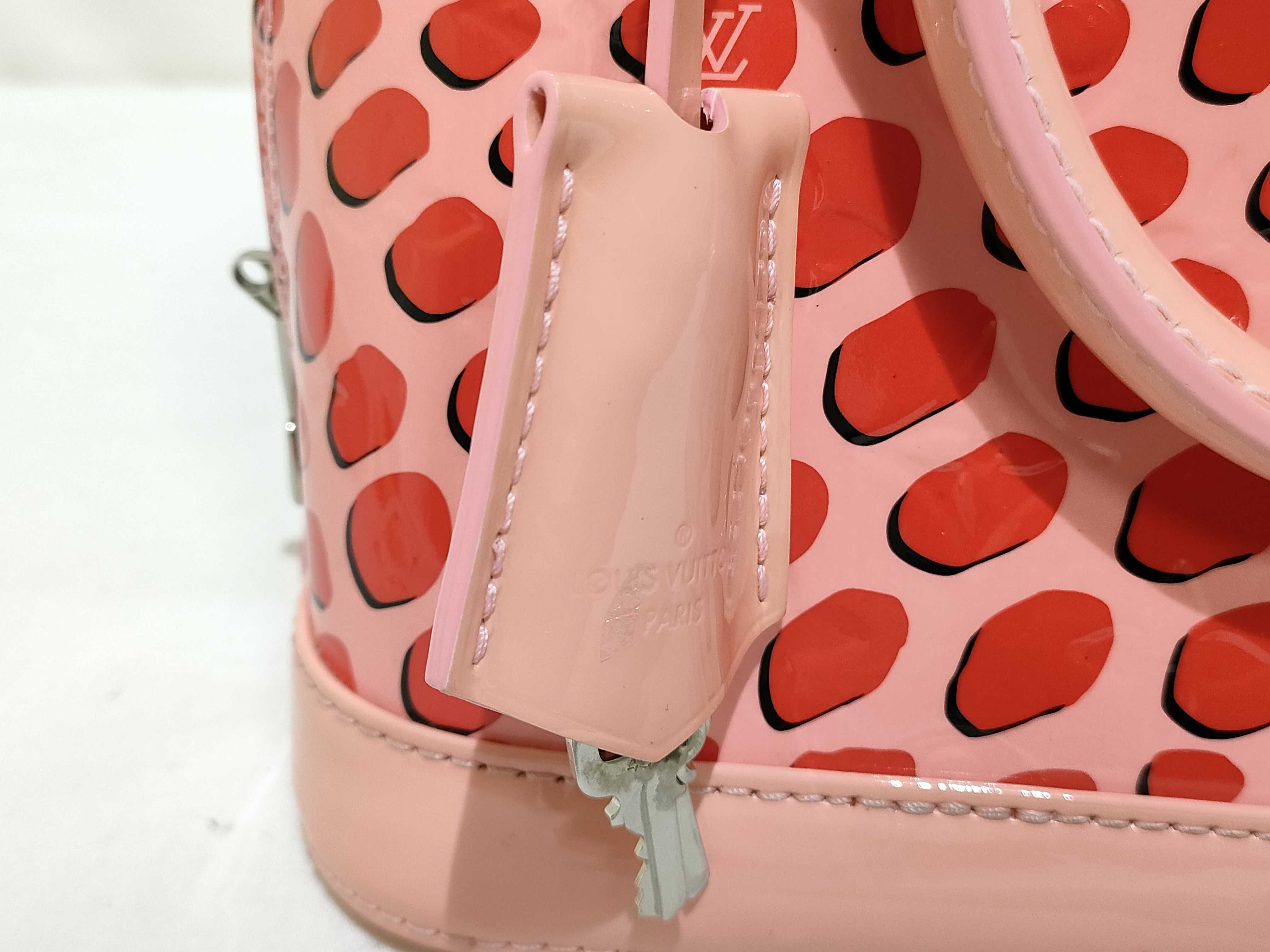 FR- Verni Jungle Dots Alma BB M41996 FL1116 Pink Handbag — view 15