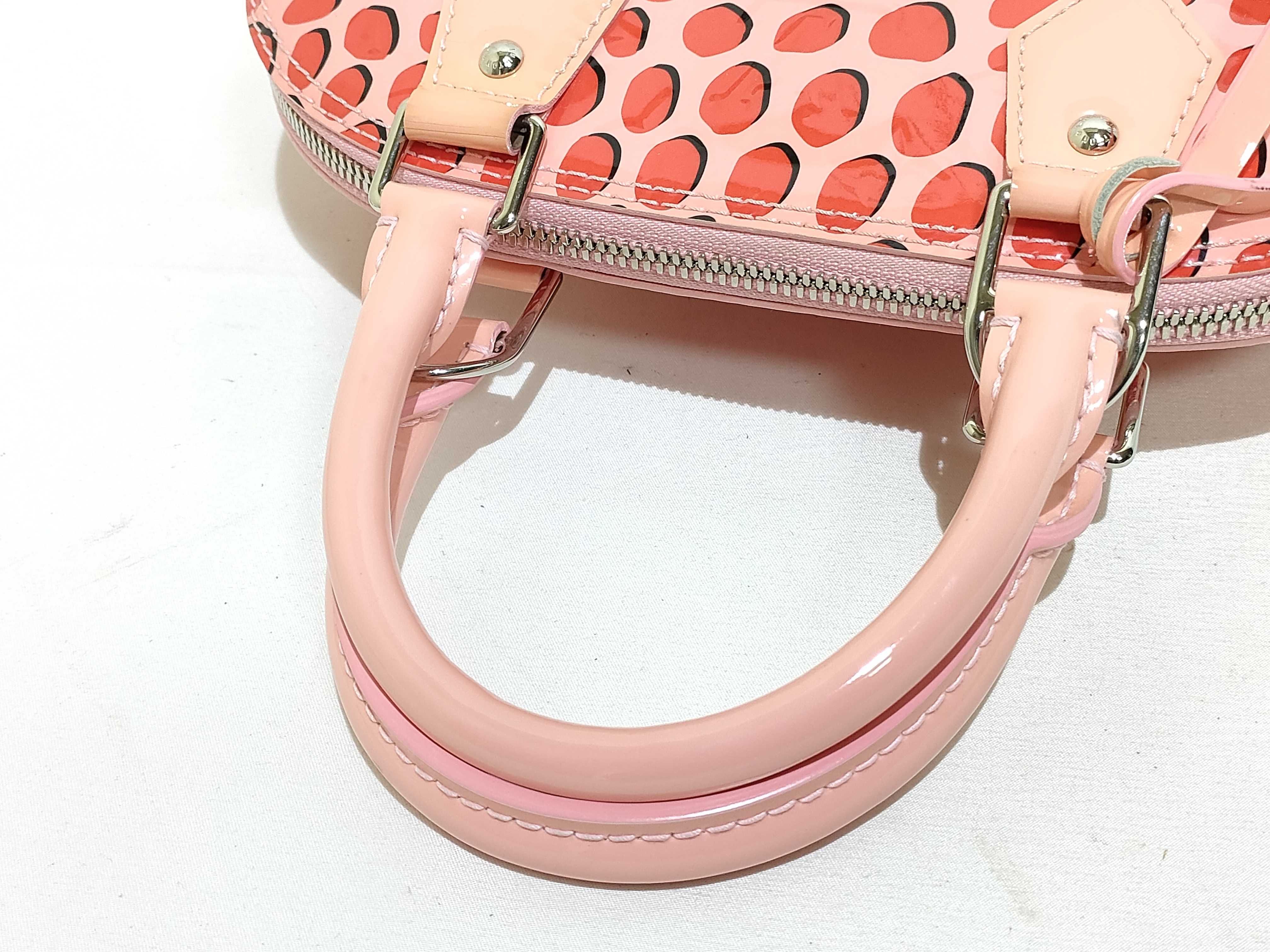 FR- Verni Jungle Dots Alma BB M41996 FL1116 Pink Handbag — view 3