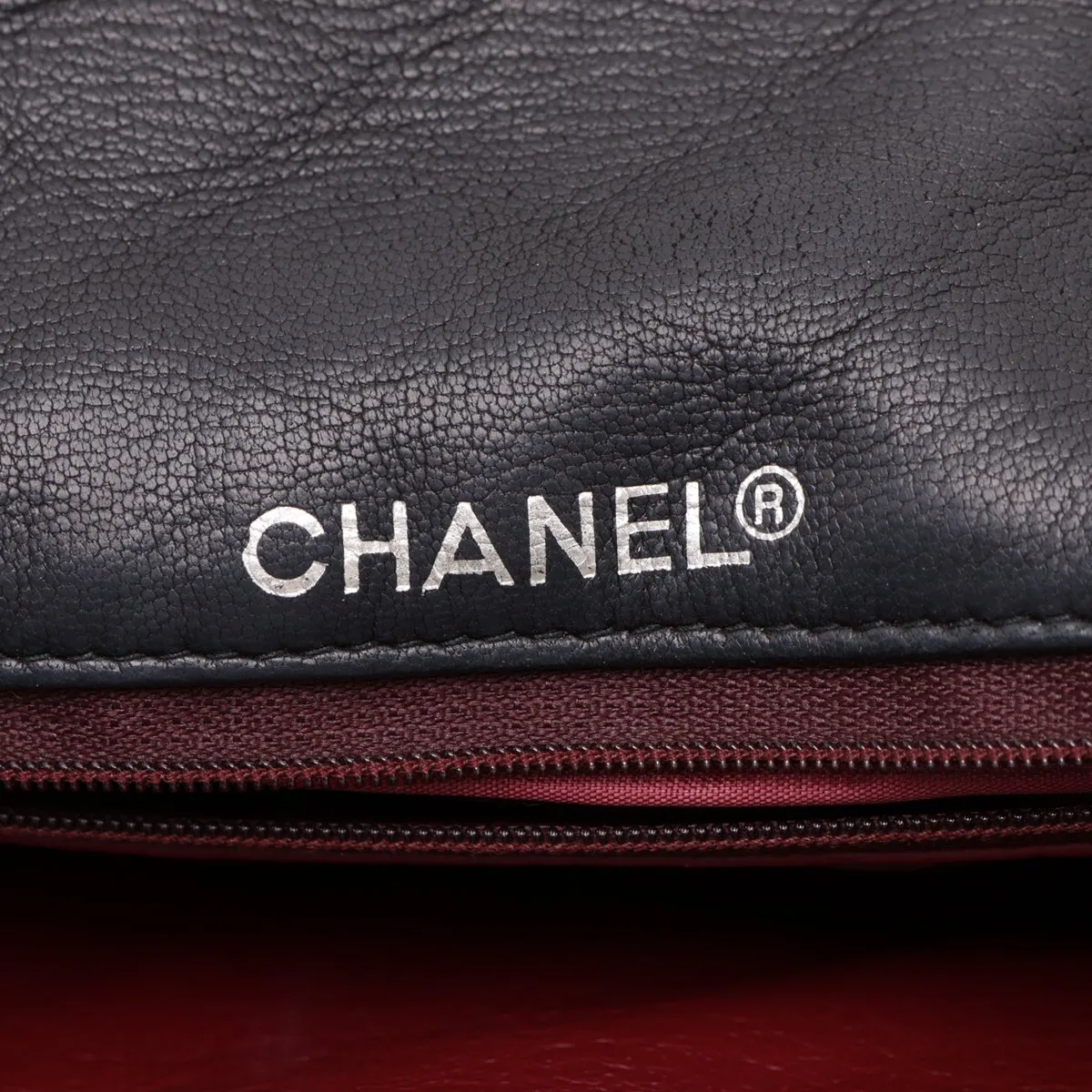 Matelassé Lambskin Single Flap Double Chain Bag, Black with Gold Hardware, 0410338 (Serial Number in the 0s) — view 11