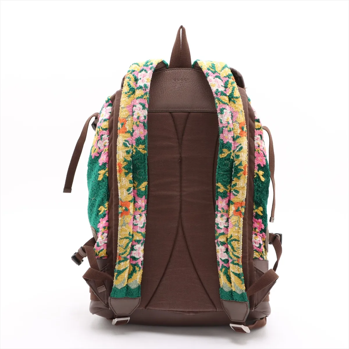 Pile x Canvas Backpack/Rucksack, Green, 562911 — view 2