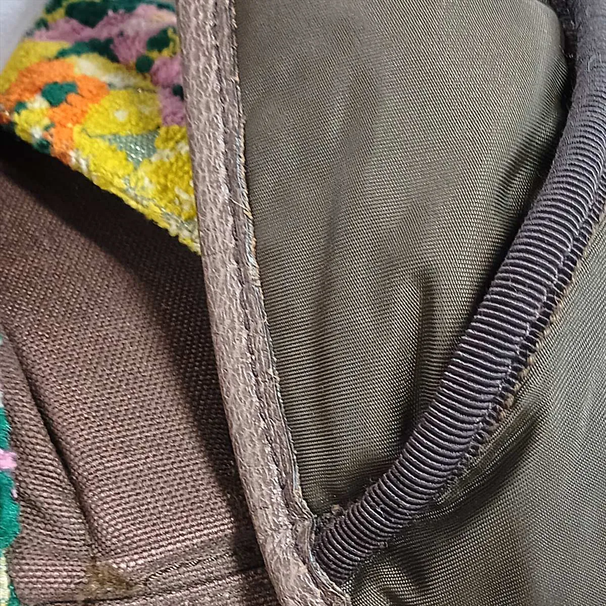 Pile x Canvas Backpack/Rucksack, Green, 562911 — view 15