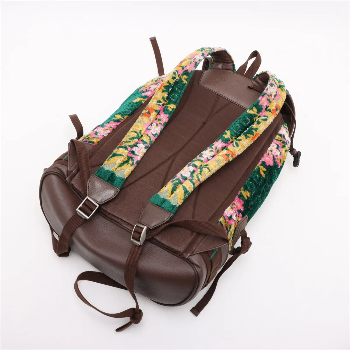 Pile x Canvas Backpack/Rucksack, Green, 562911 — view 5