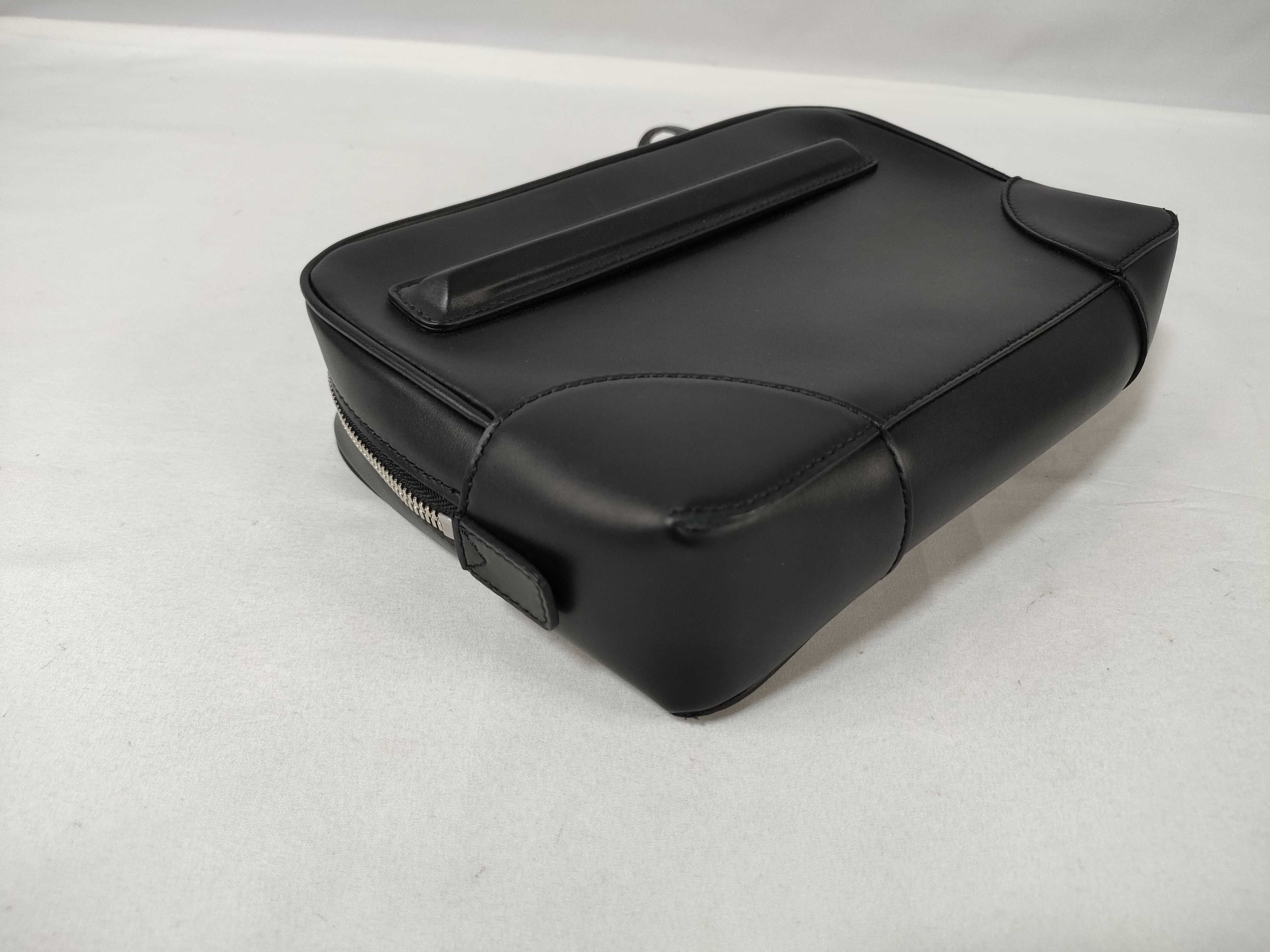 FR- Leather Clutch bag Black — view 7