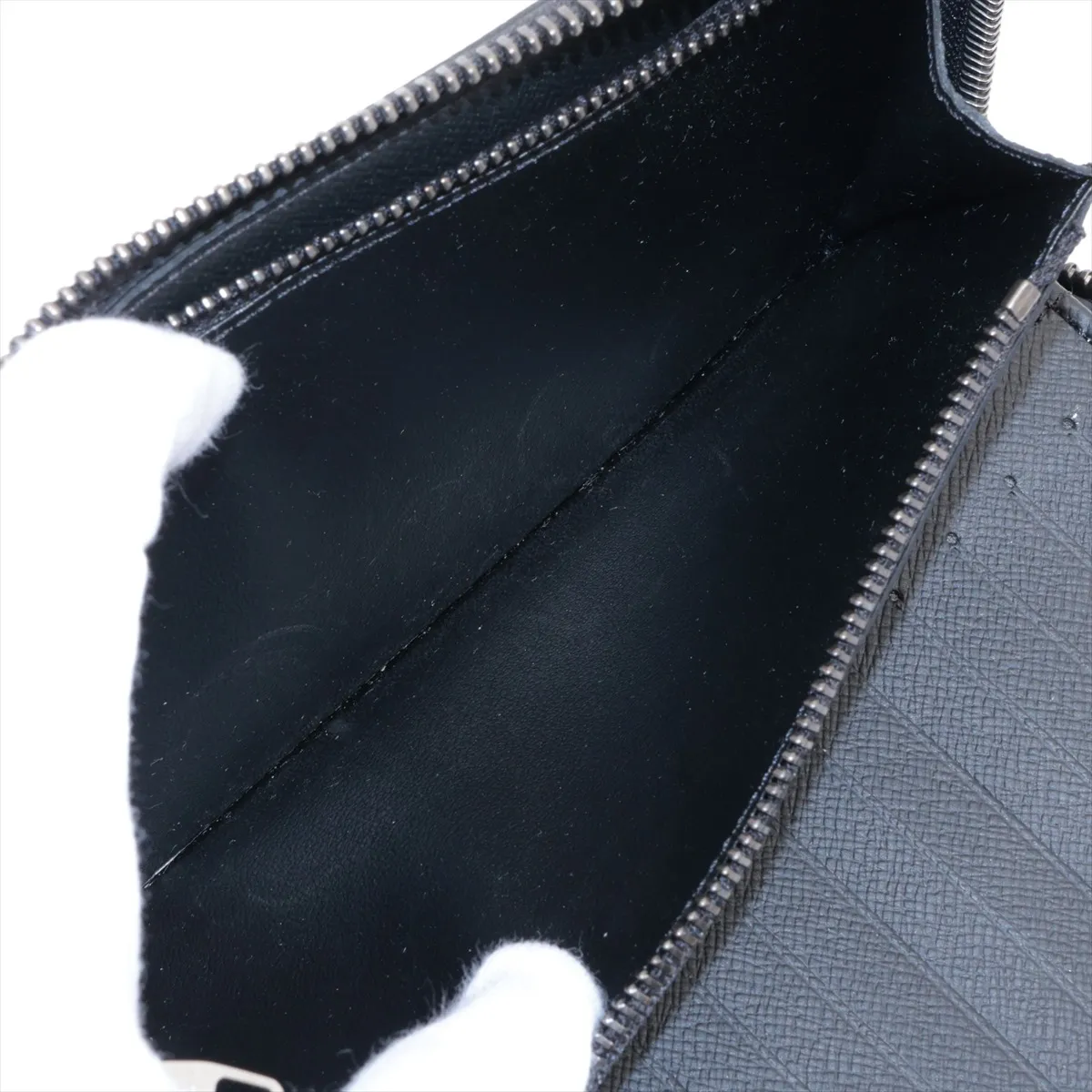Monogram Eclipse Zippy Wallet Vertical M62295 CT1179 Black Round Zip Wallet — view 6