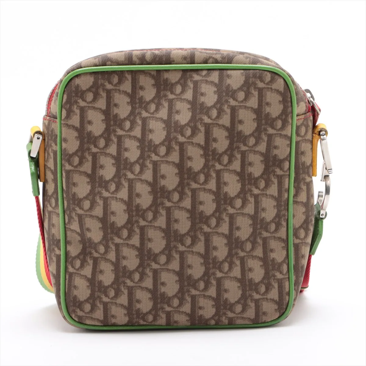 Rasta Line Trotter PVC x Leather Shoulder Bag Beige x Multicolor — view 2