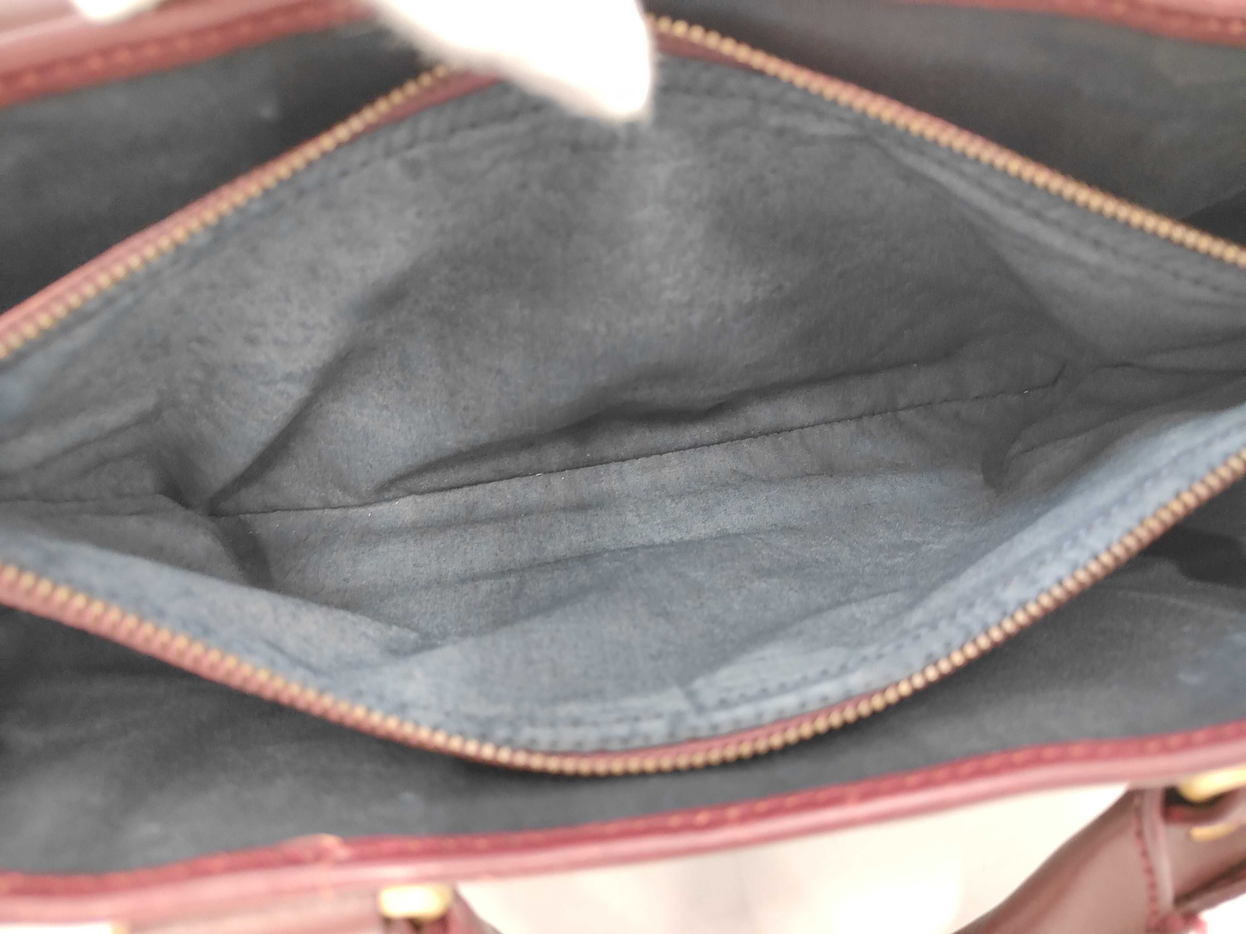 Suede Leather Boogie Bag Black Brown Handbag — view 10
