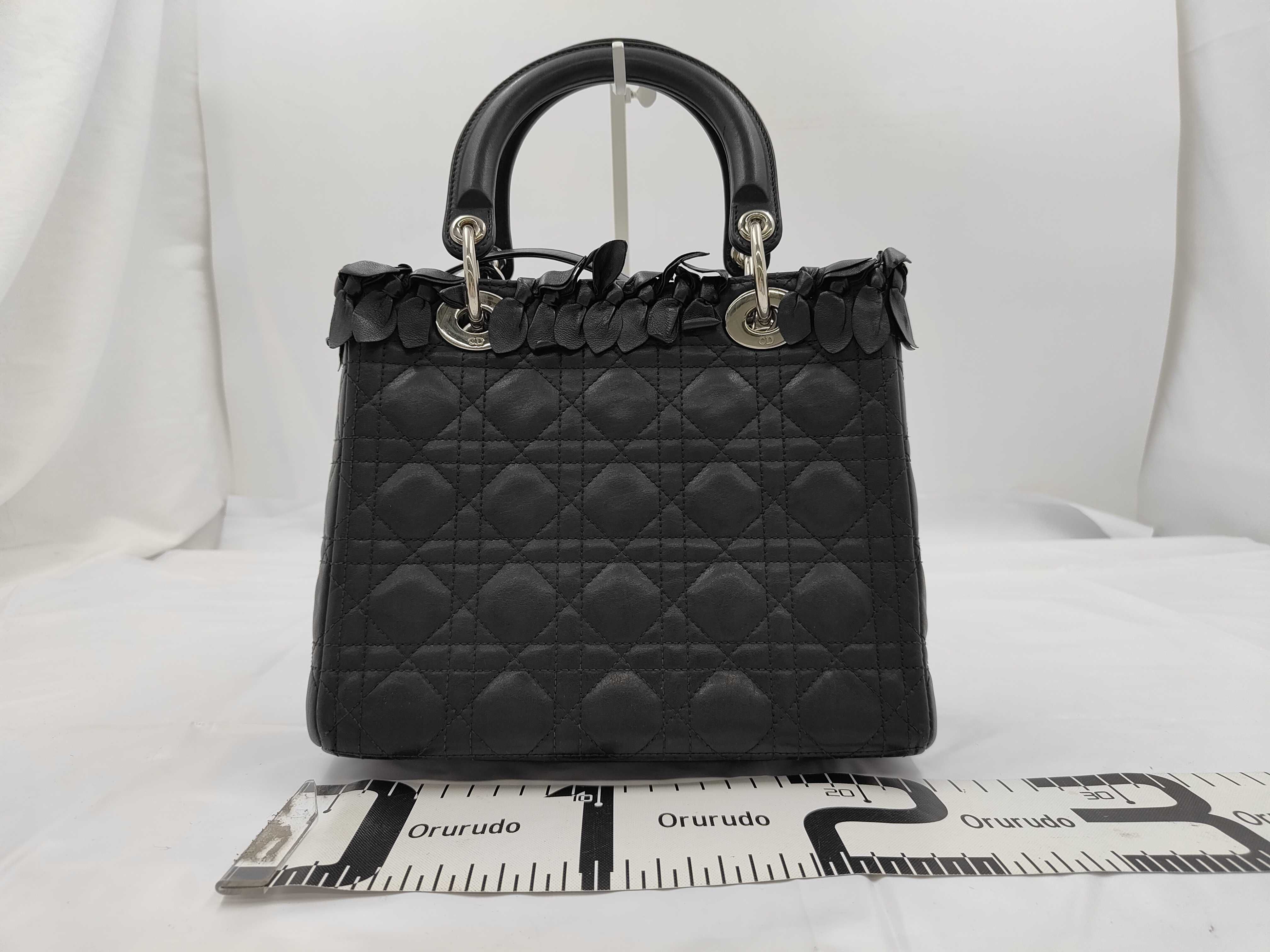 Lady Dior 2-way Leather Shoulder Handbag — view 2
