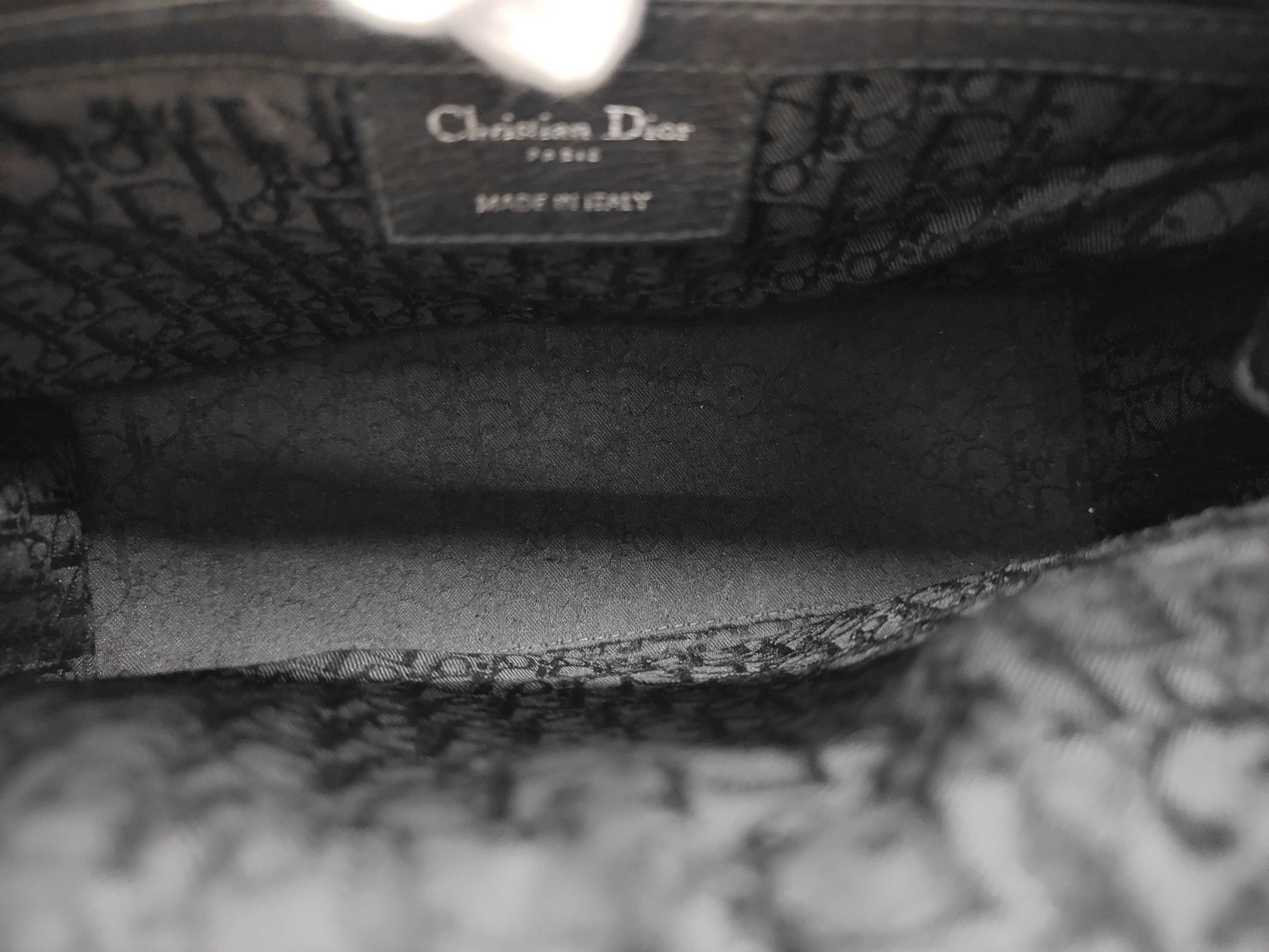Lady Dior 2-way Leather Shoulder Handbag — view 10