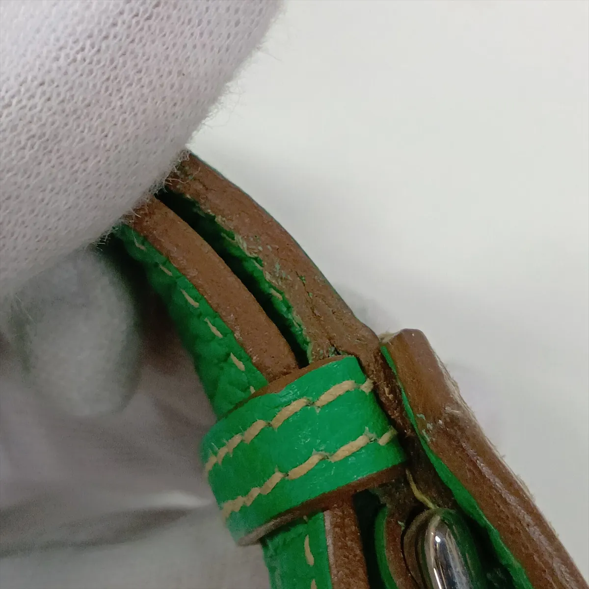 Jypsiere 28 Verso Taurillon Clemence Mint x Tourterelle Grey Silver Hardware P:2012 — view 15