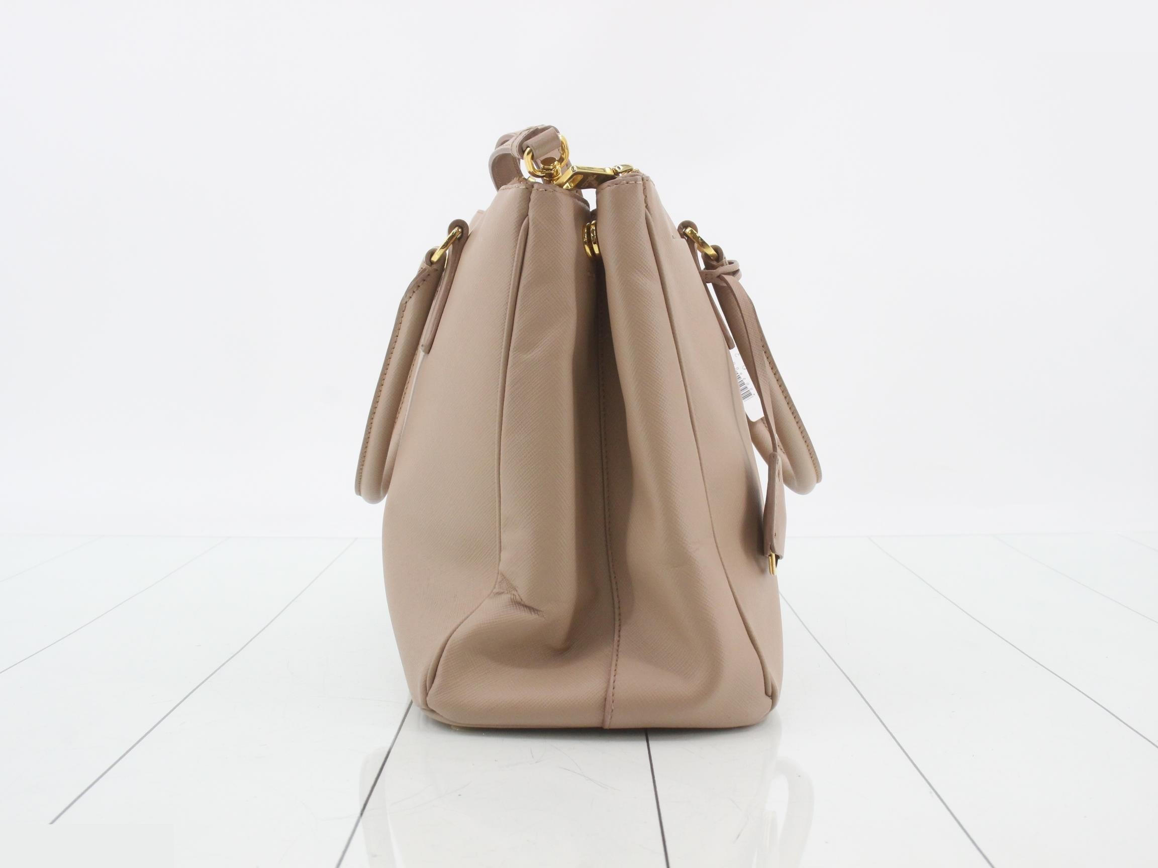 Galleria Saffiano Leather Pink — view 4