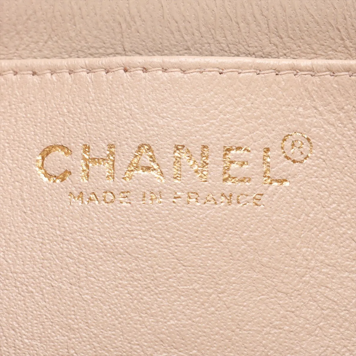 Chocolate Bar Lambskin Chain Shoulder Bag with Charm, Gray with Gold Hardware, Item Number 7552133 (Serial Number 7) — view 10