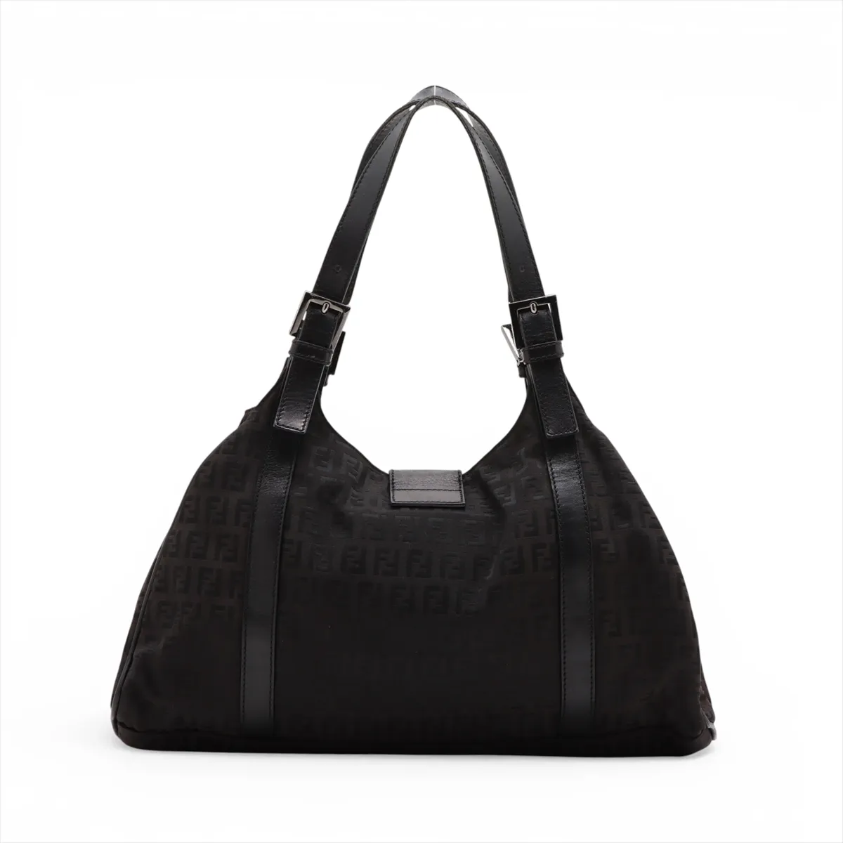 Zucchino Canvas x Leather Tote Bag Brown 8BR091 — view 2