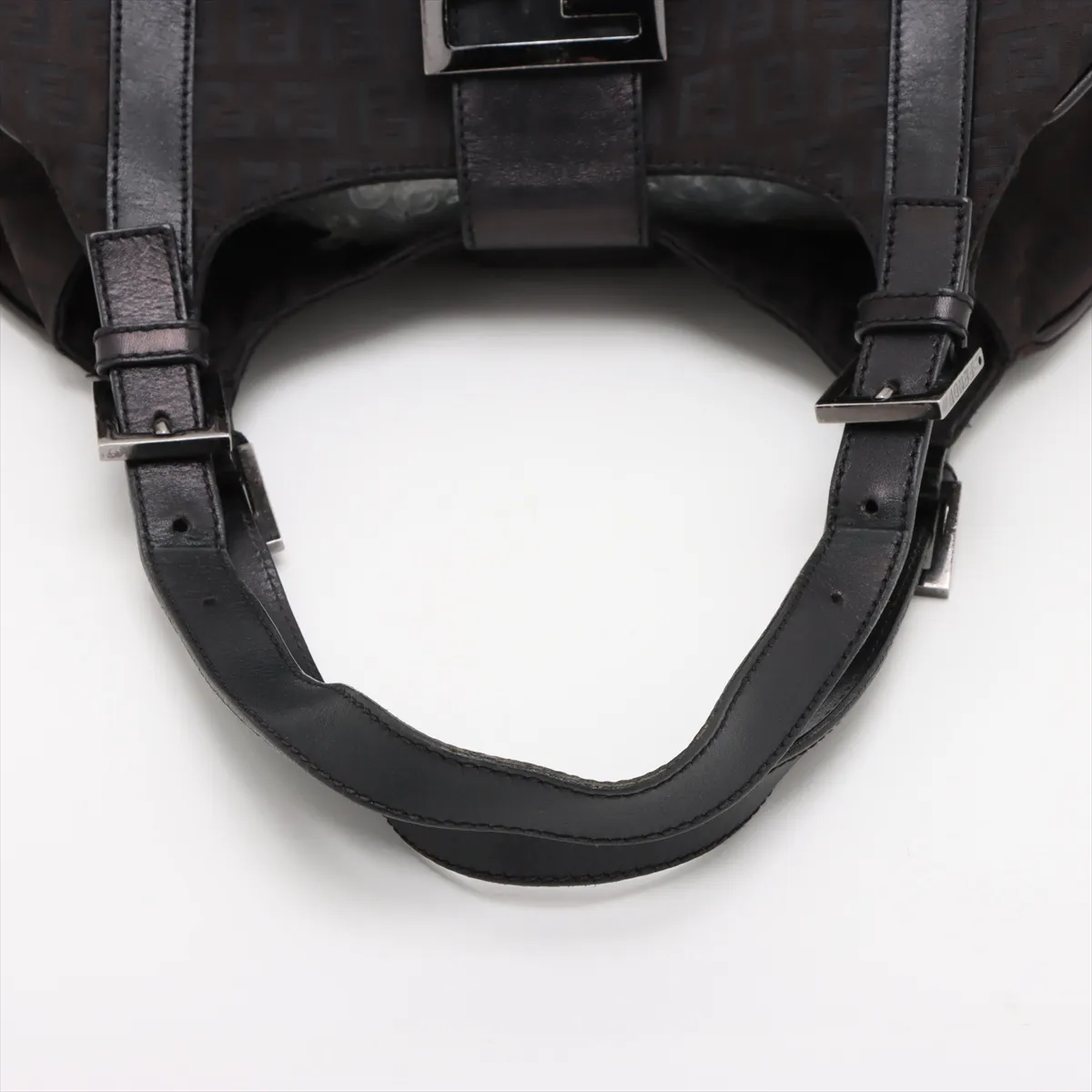 Zucchino Canvas x Leather Tote Bag Brown 8BR091 — view 5