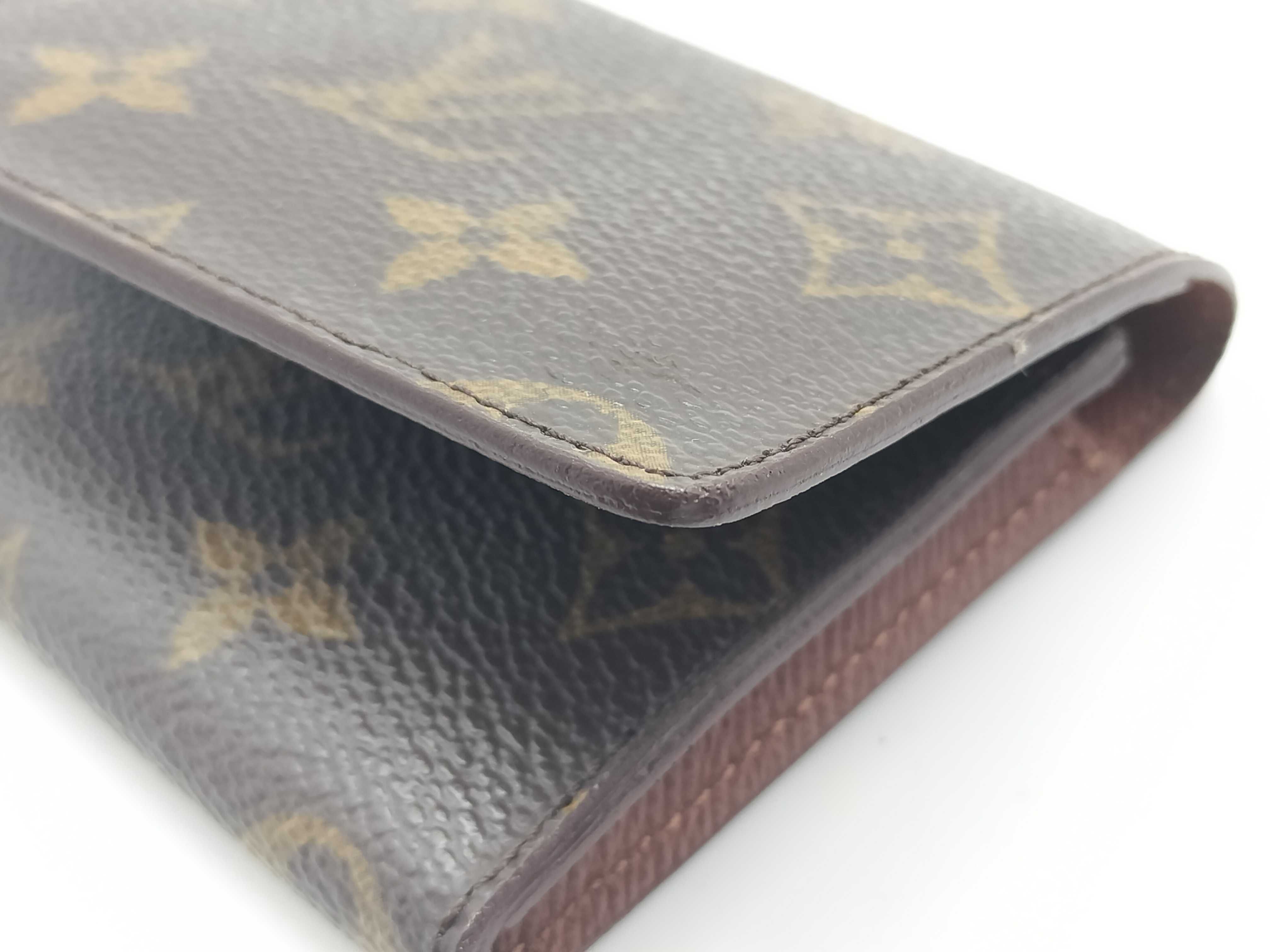 Monogram Enveloppe Carte de Visite Card Case (Card Case/Pass Case/Business Card Holder) — view 14
