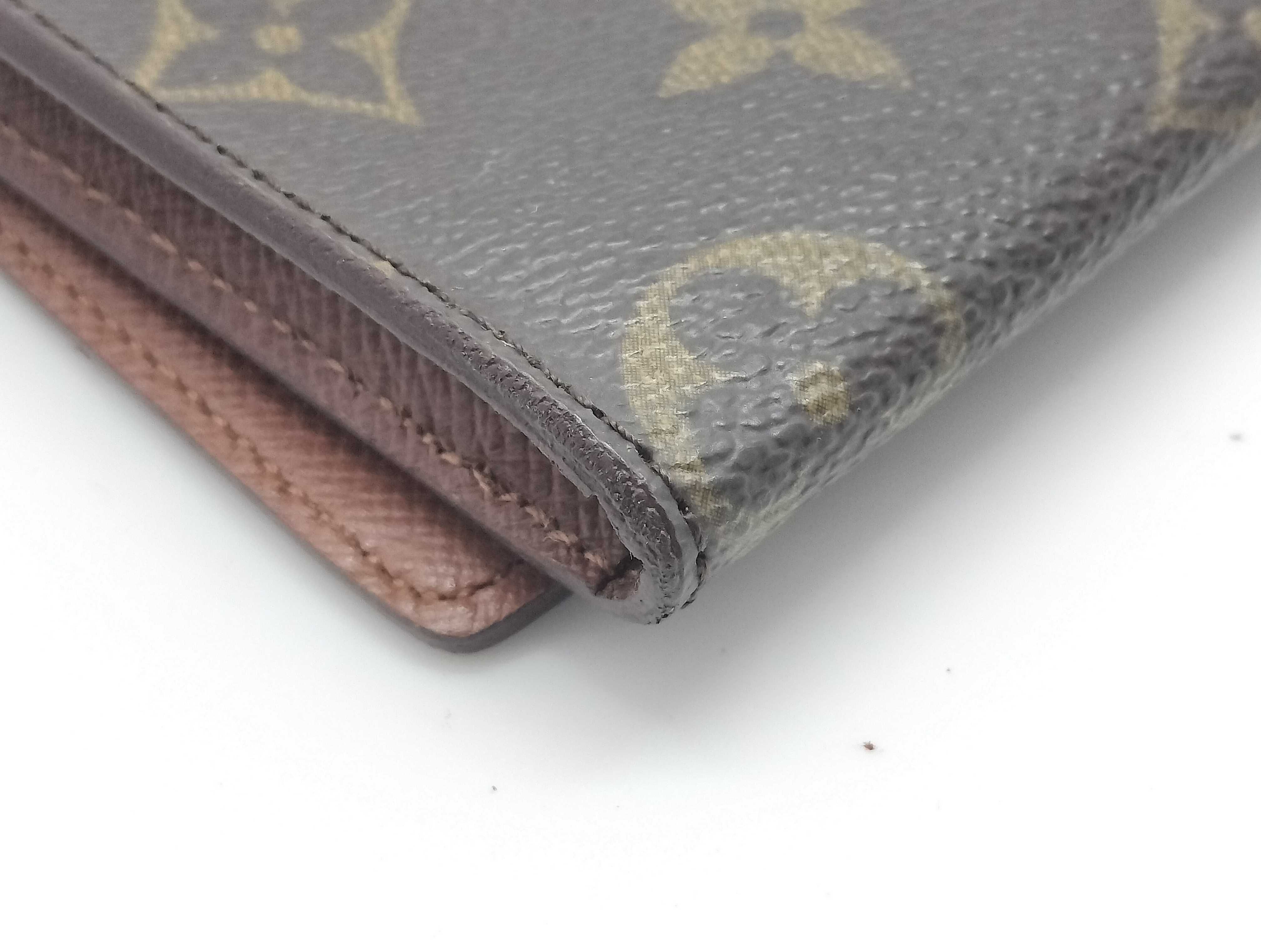 Monogram Enveloppe Carte de Visite Card Case (Card Case/Pass Case/Business Card Holder) — view 3