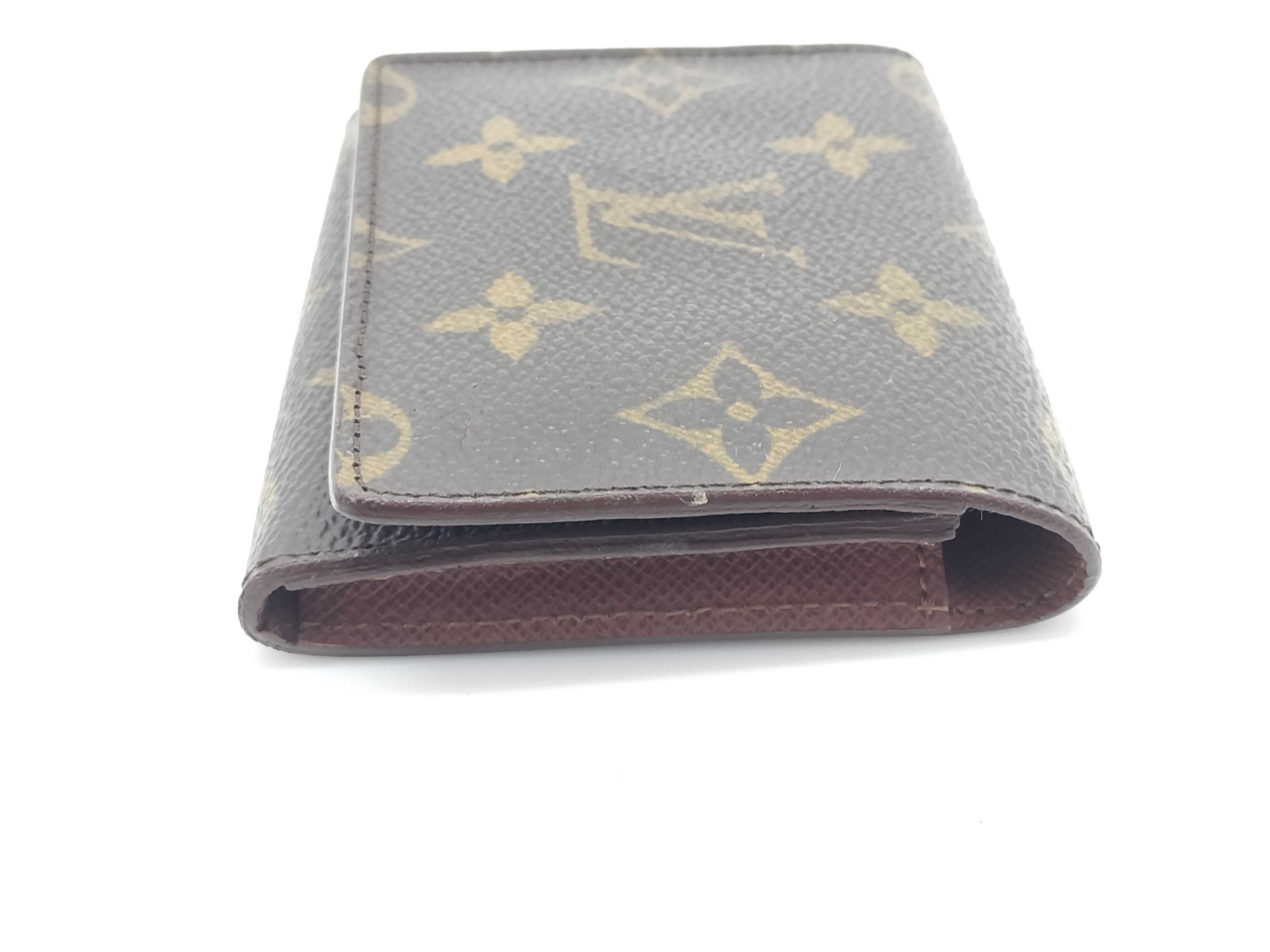 Monogram Enveloppe Carte de Visite Card Case (Card Case/Pass Case/Business Card Holder) — view 5