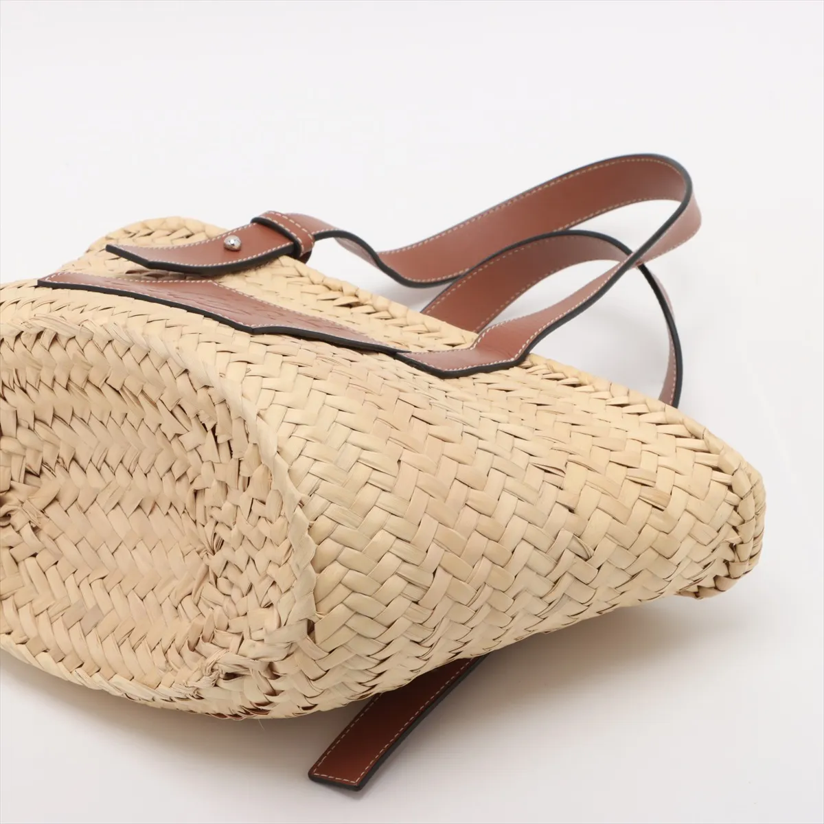Basket Small Raffia Basket Bag Beige — view 3