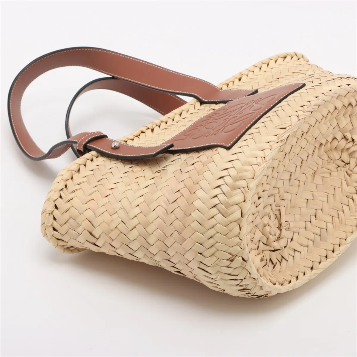 Basket Small Raffia Basket Bag Beige — view 4