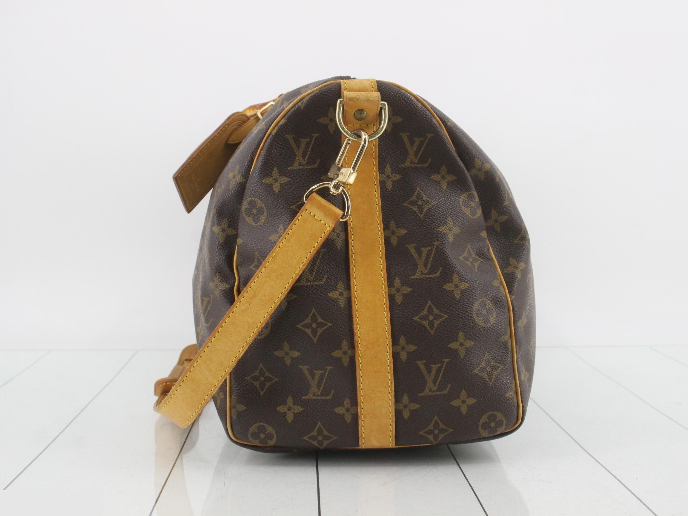 Keepall Bandouliere 45 Brown — view 3