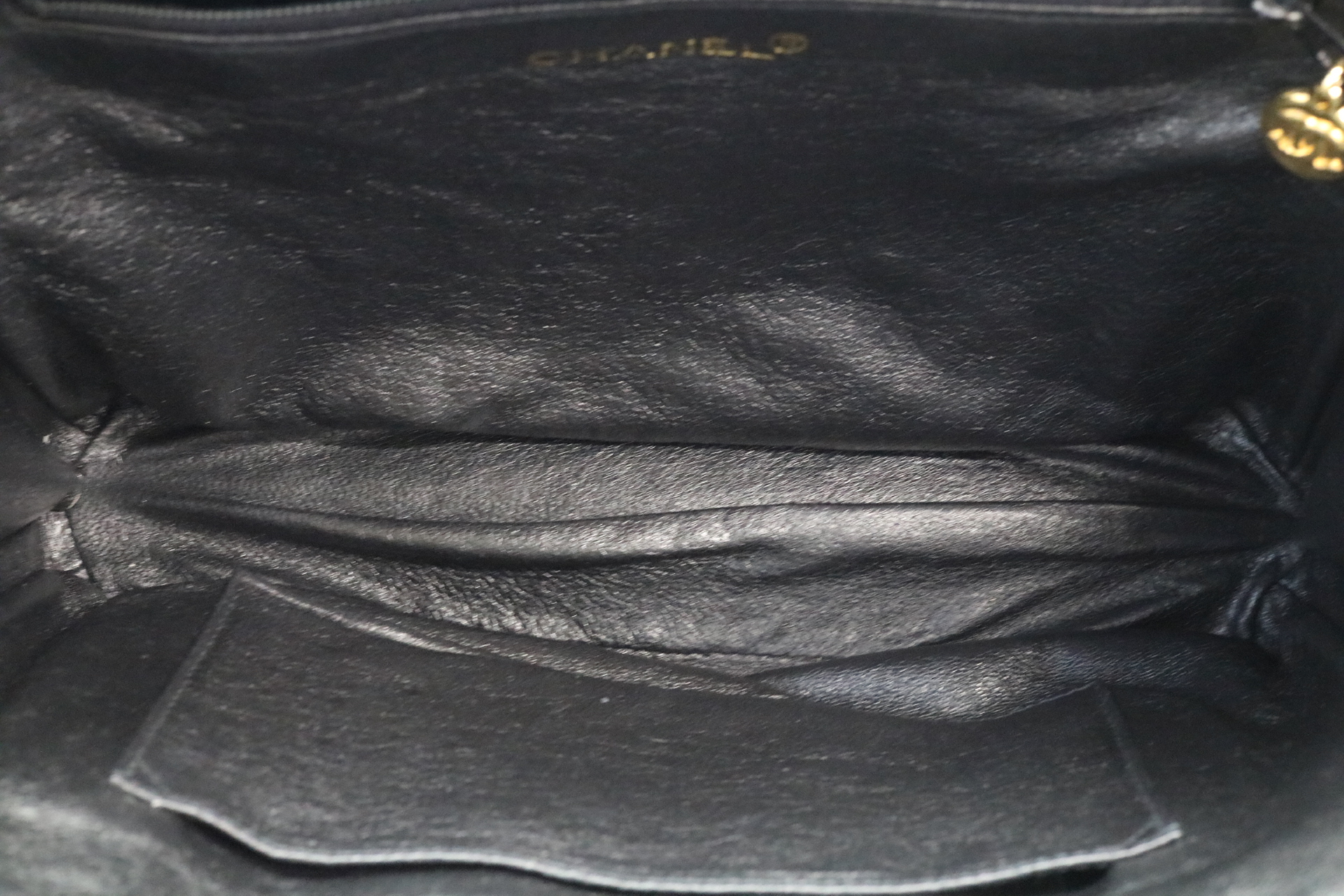 Suede Matelassé Coco Ball Clasp Handbag — view 8