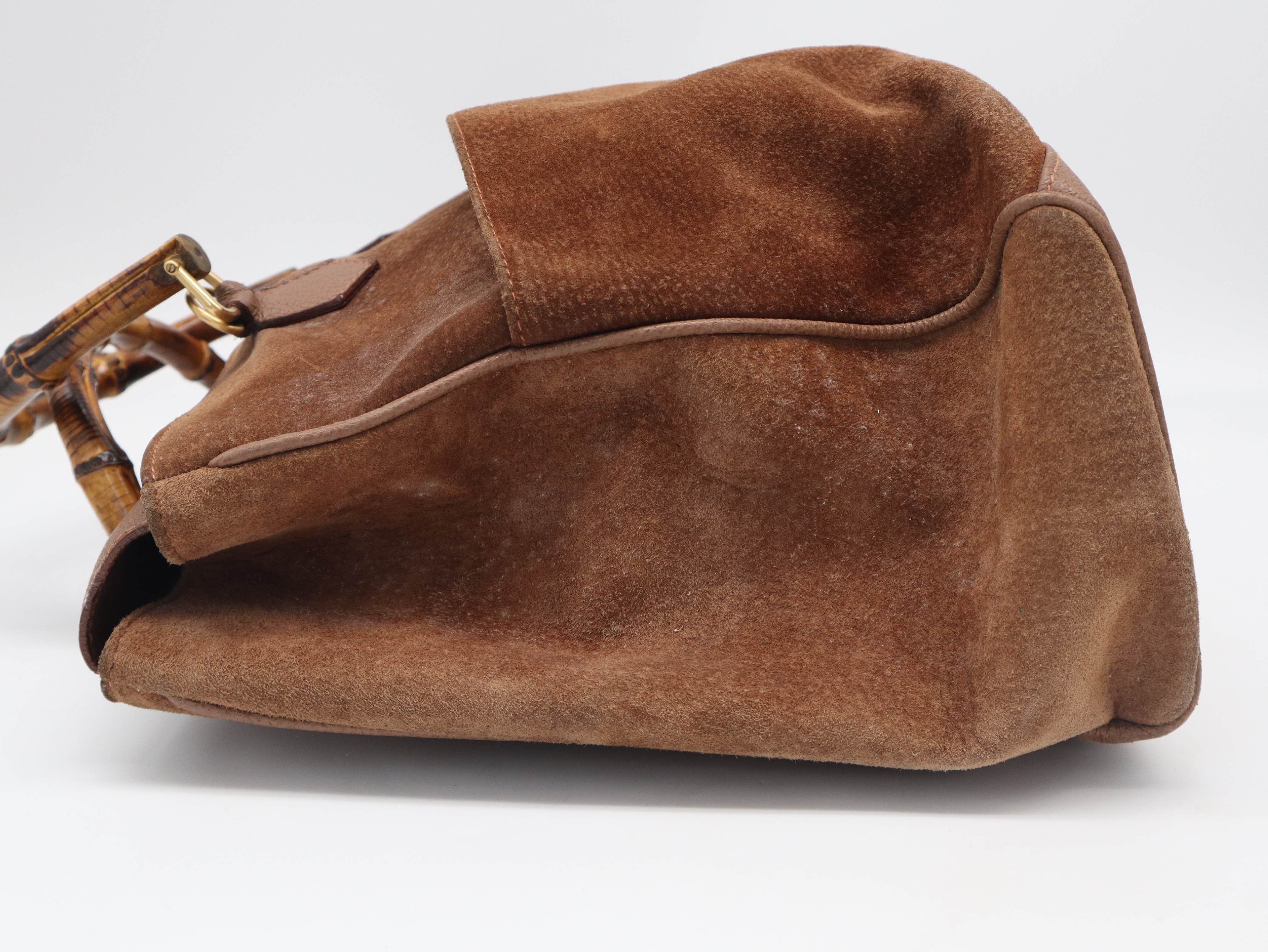 002.123.0322 Bamboo Brown Handbag — view 3