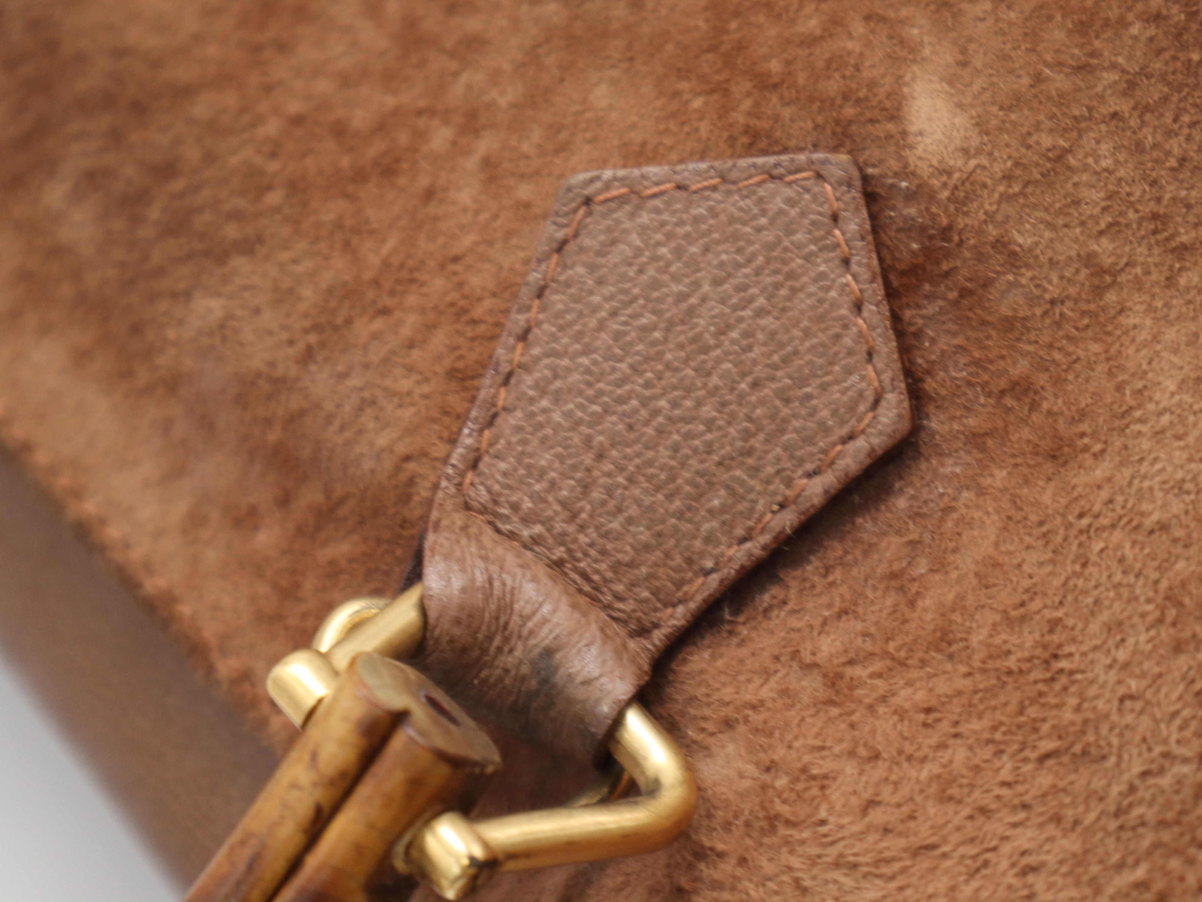 002.123.0322 Bamboo Brown Handbag — view 9