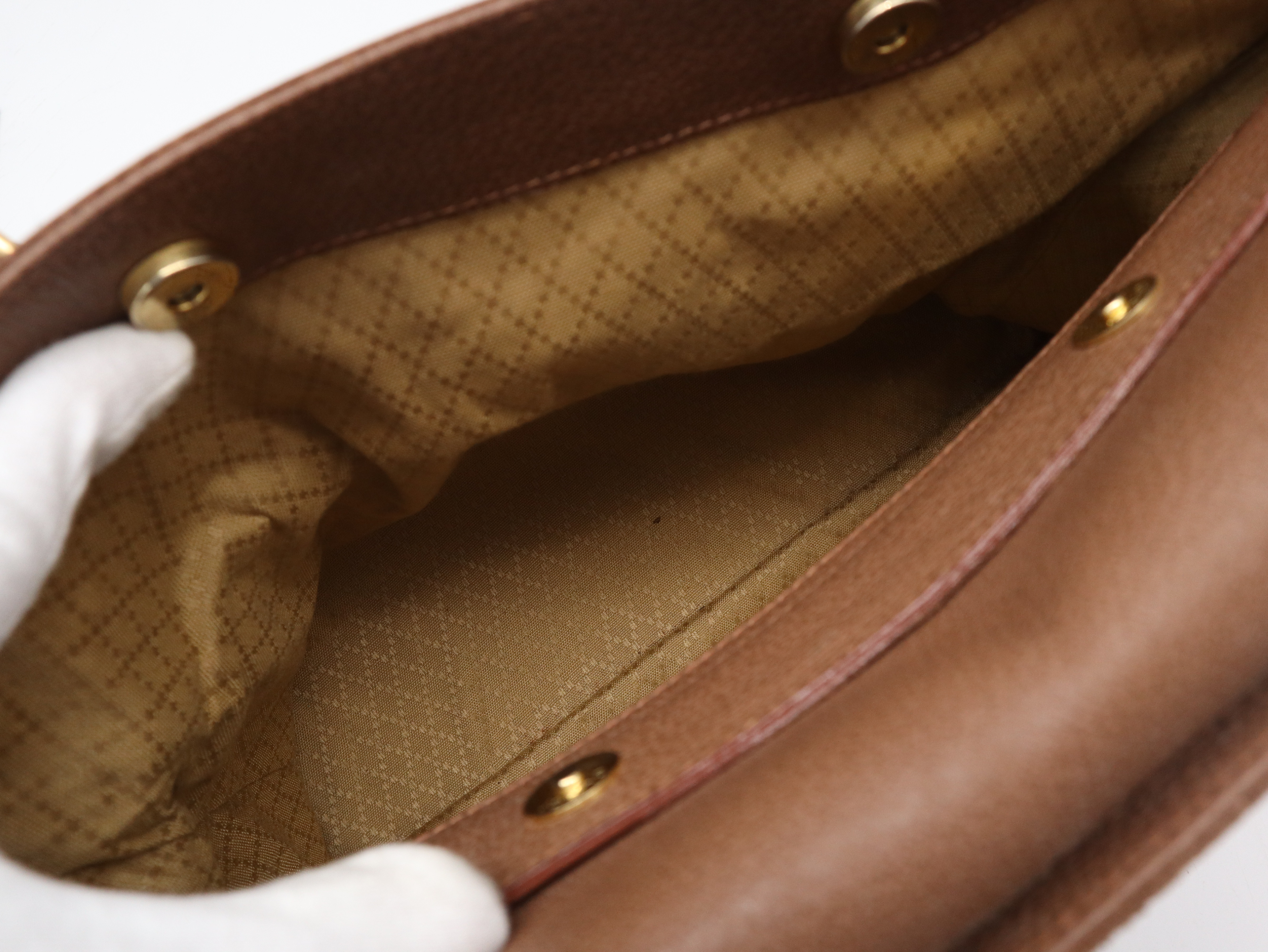 002.123.0322 Bamboo Brown Handbag — view 10