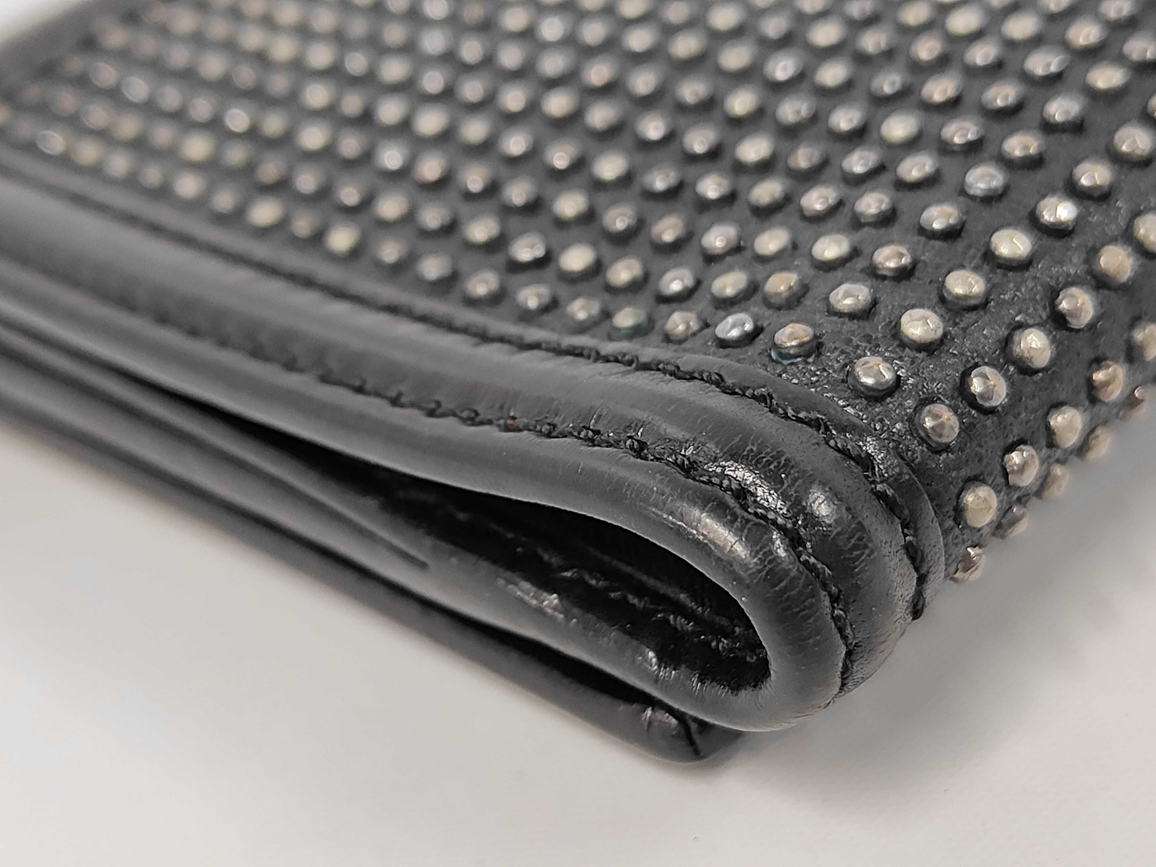 Leather Studded Folding Wallet — view 3