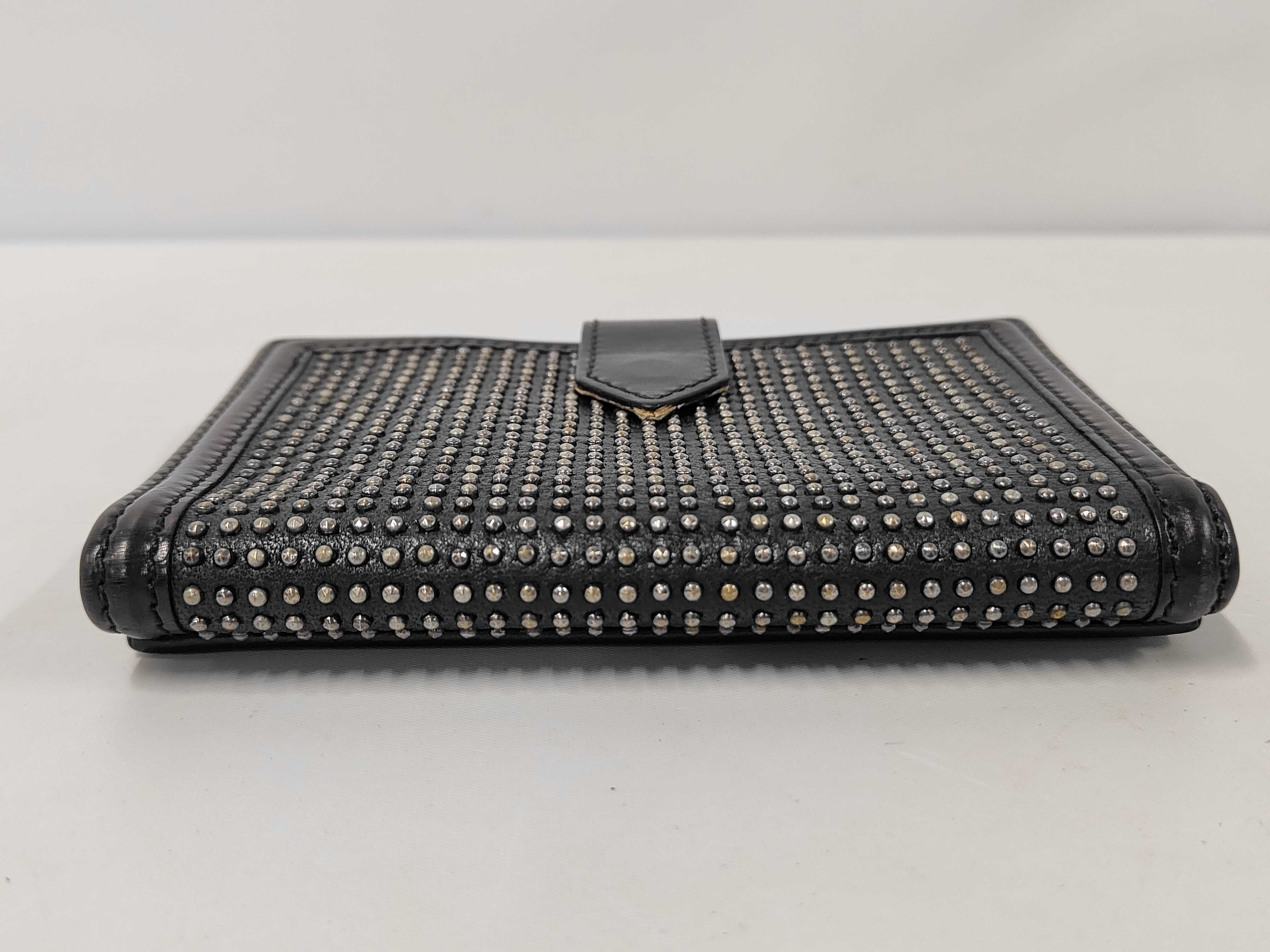 Leather Studded Folding Wallet — view 4