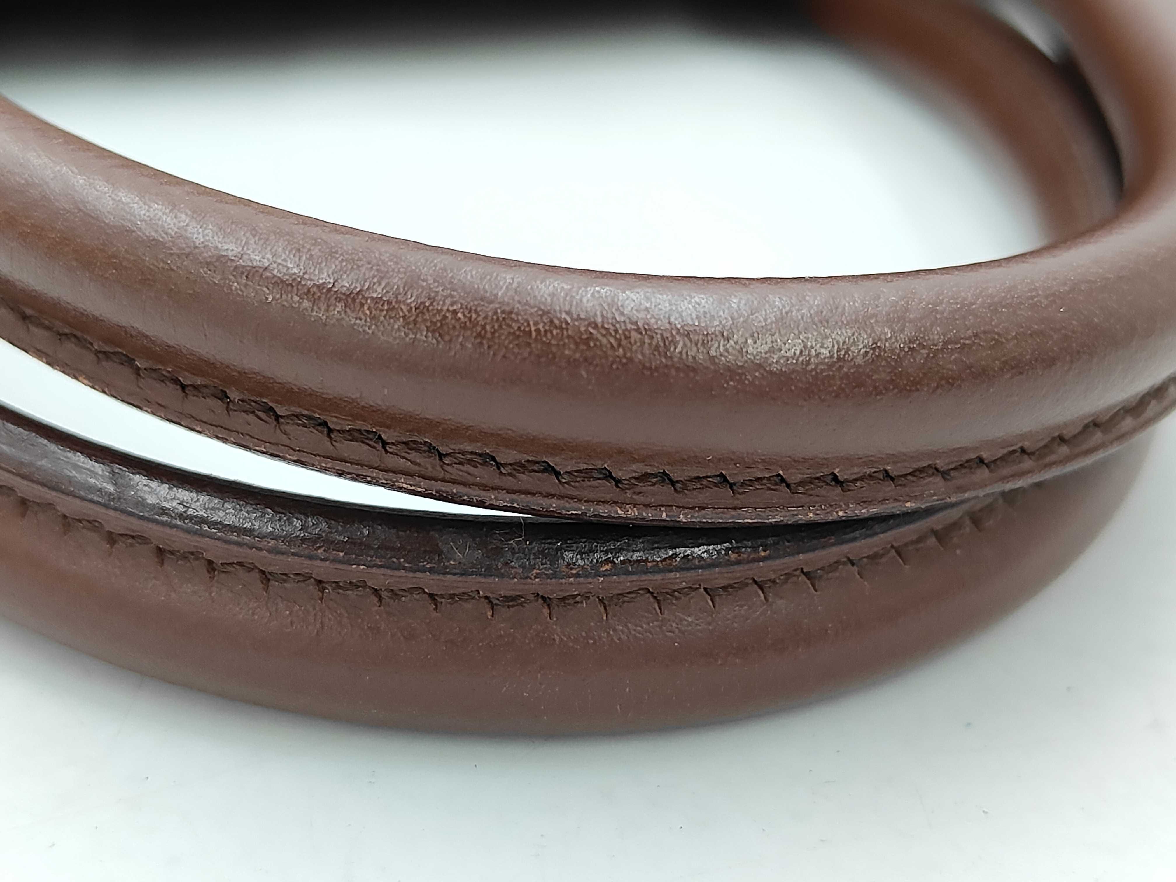 Birkin Bag BIRKIN STAMP SQUARE B 35 BROWN GHW Handbag — view 4