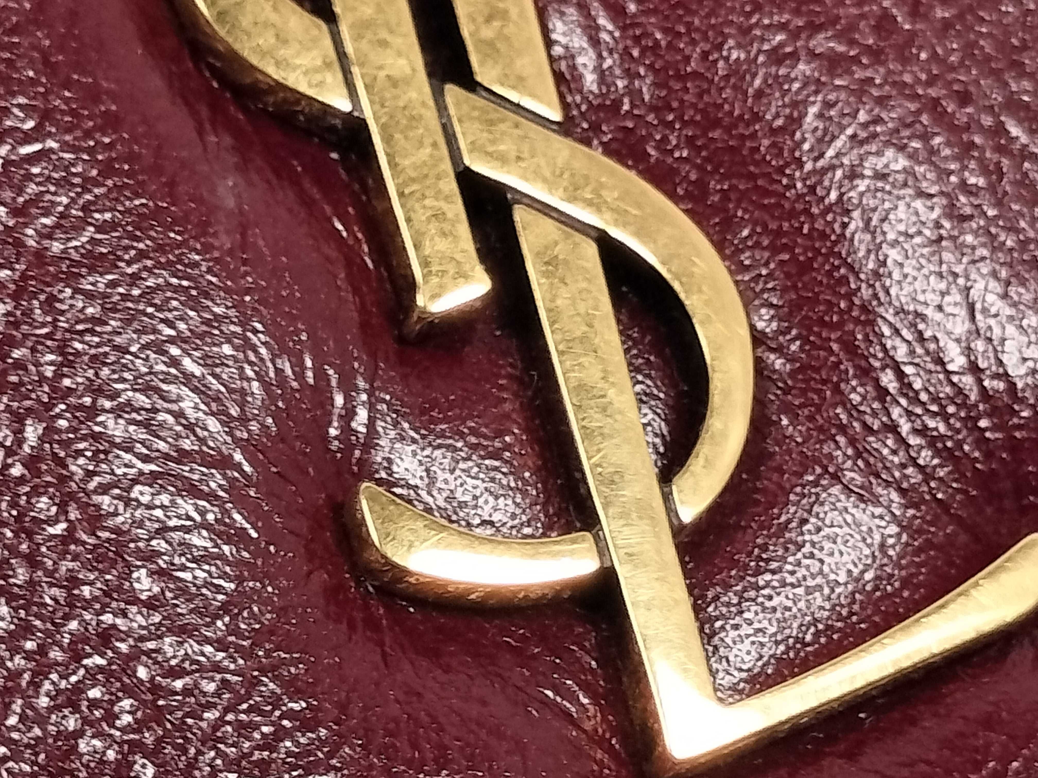 FR- mini cassandre gold chain shoulder bag bordeaux 847638 Shoulder bag — view 13