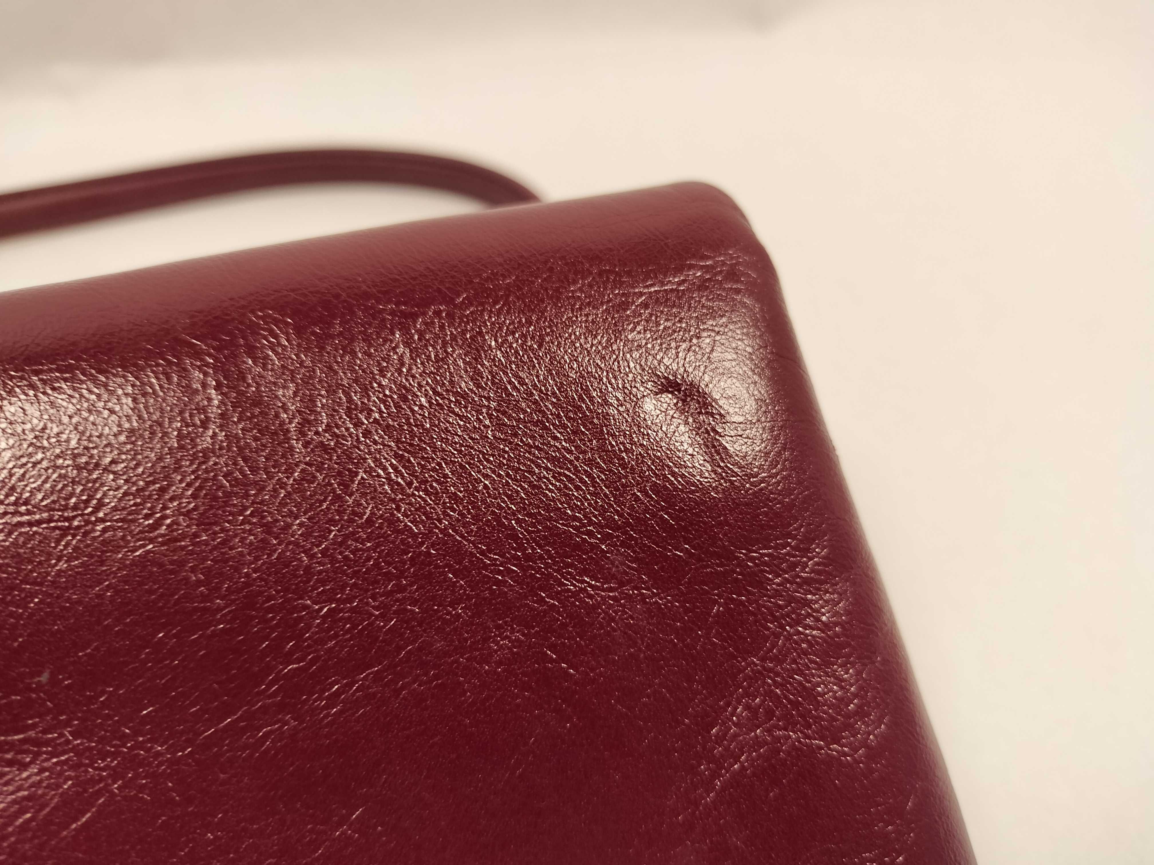 FR- mini cassandre gold chain shoulder bag bordeaux 847638 Shoulder bag — view 14
