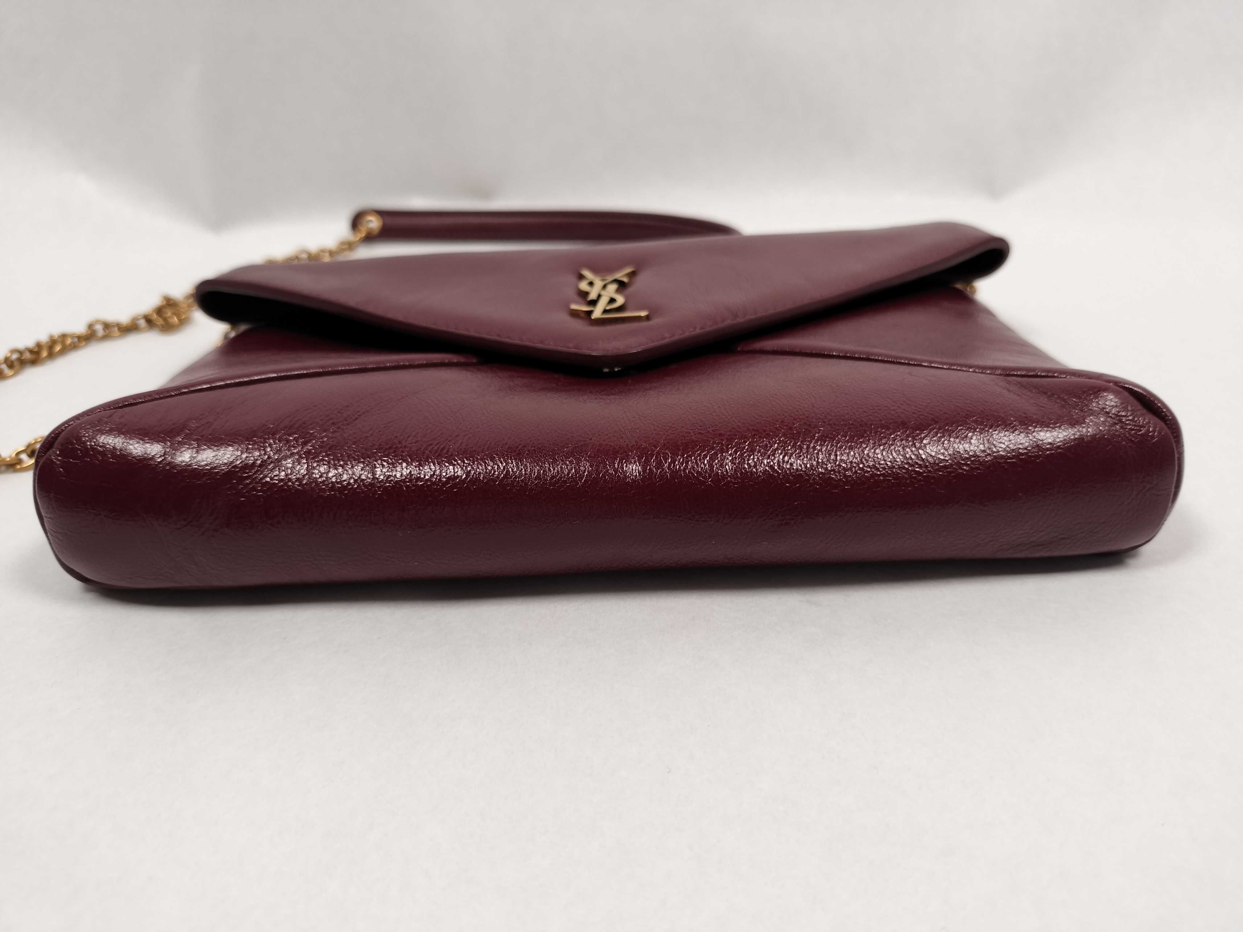 FR- mini cassandre gold chain shoulder bag bordeaux 847638 Shoulder bag — view 7