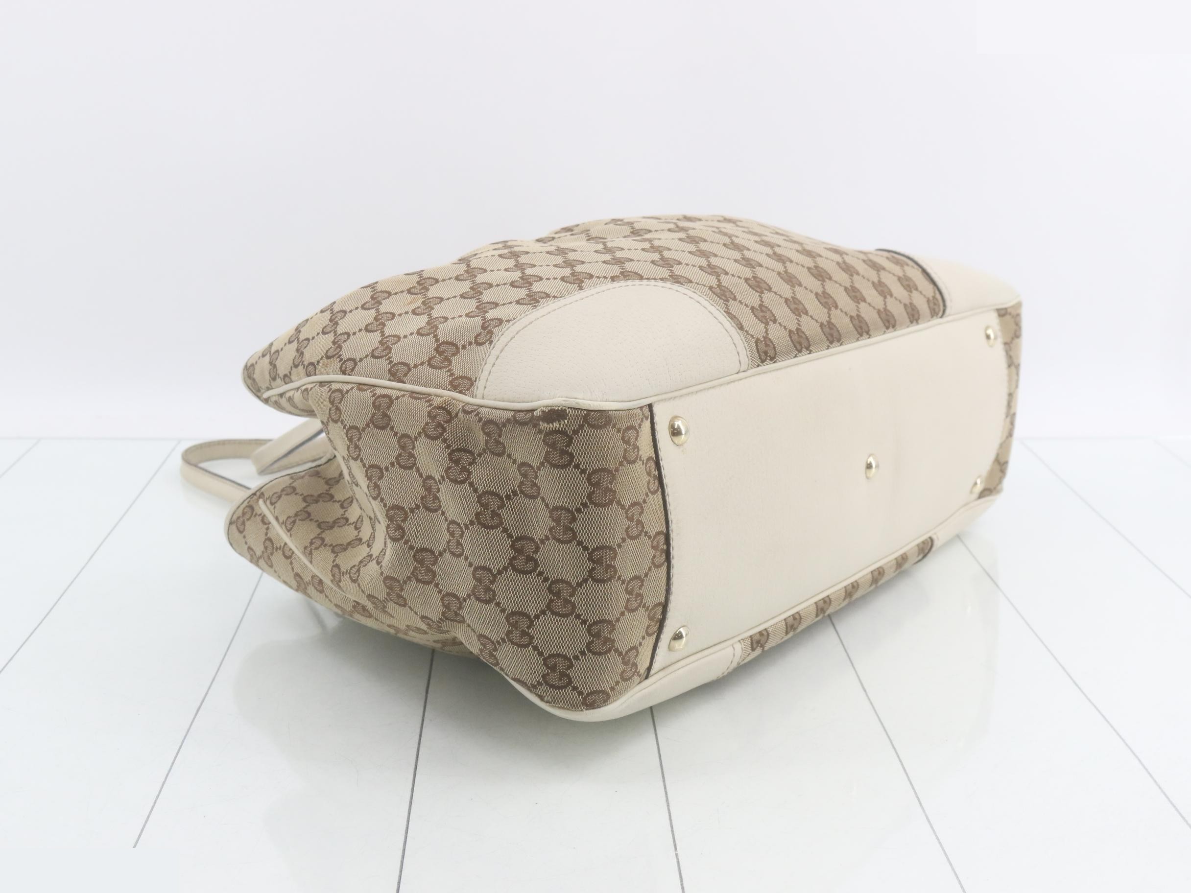 GG Canvas Princy Leather Tote Bag — view 5