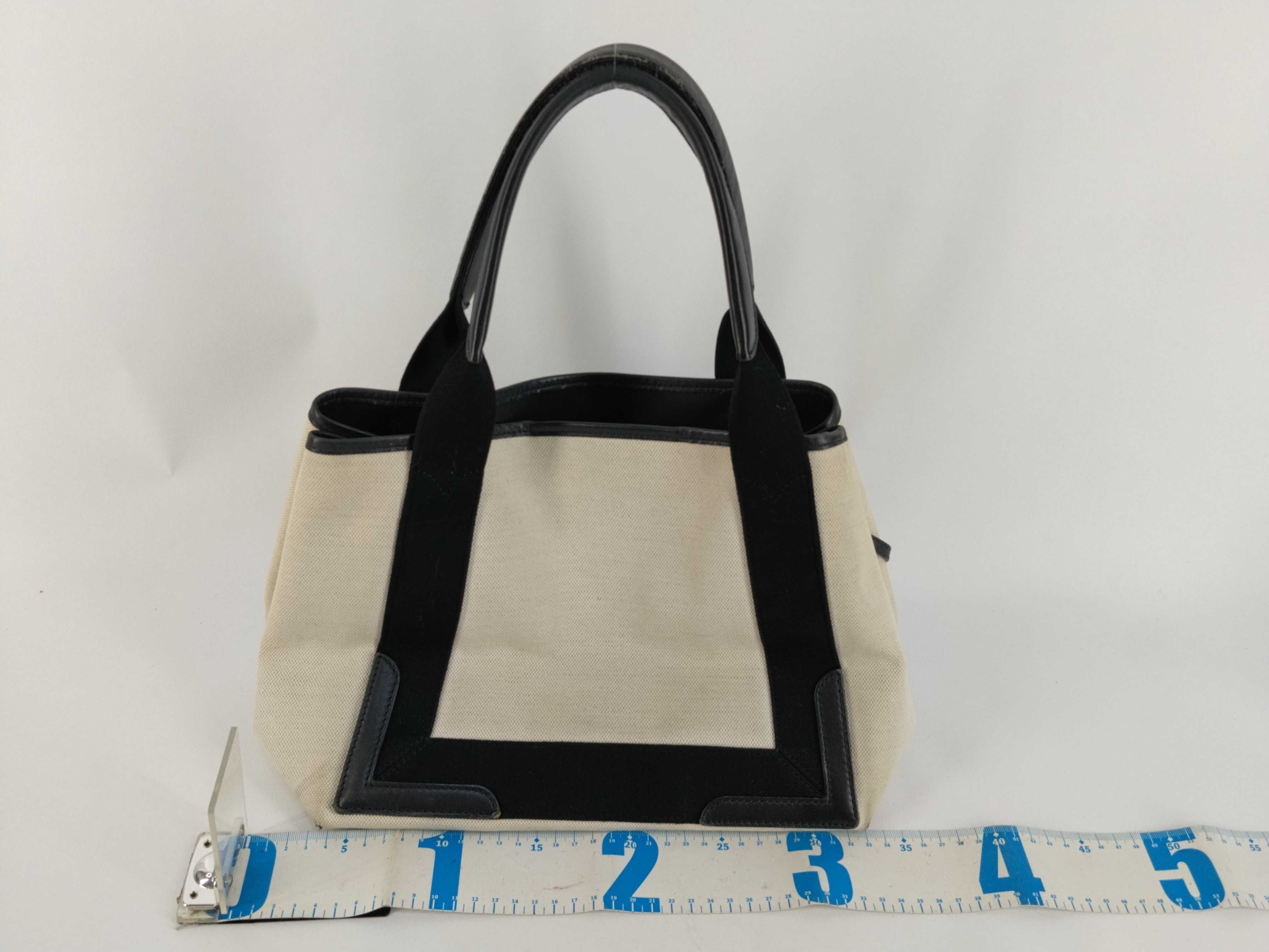 handbag Navy Cabas White handbag — view 2