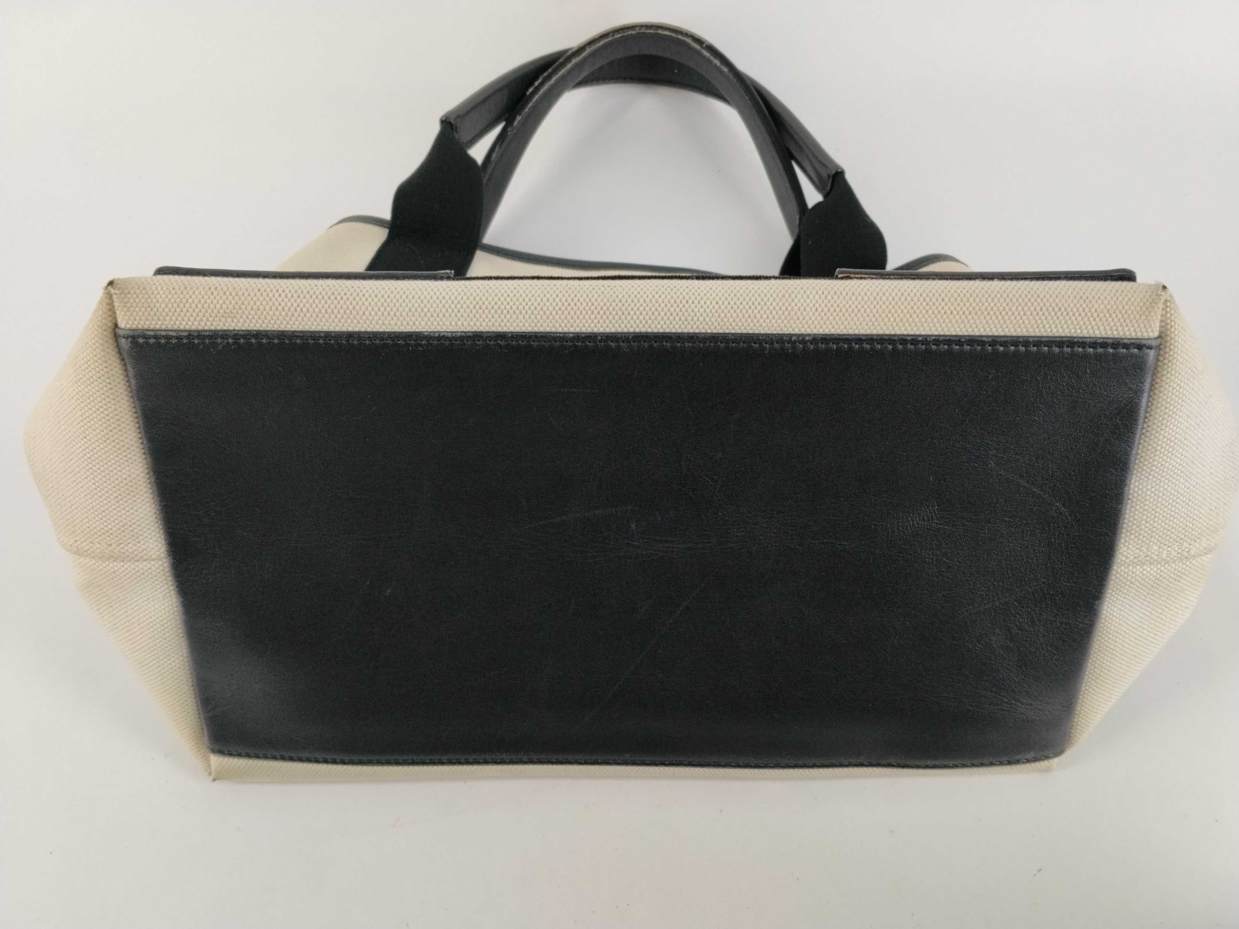 handbag Navy Cabas White handbag — view 7