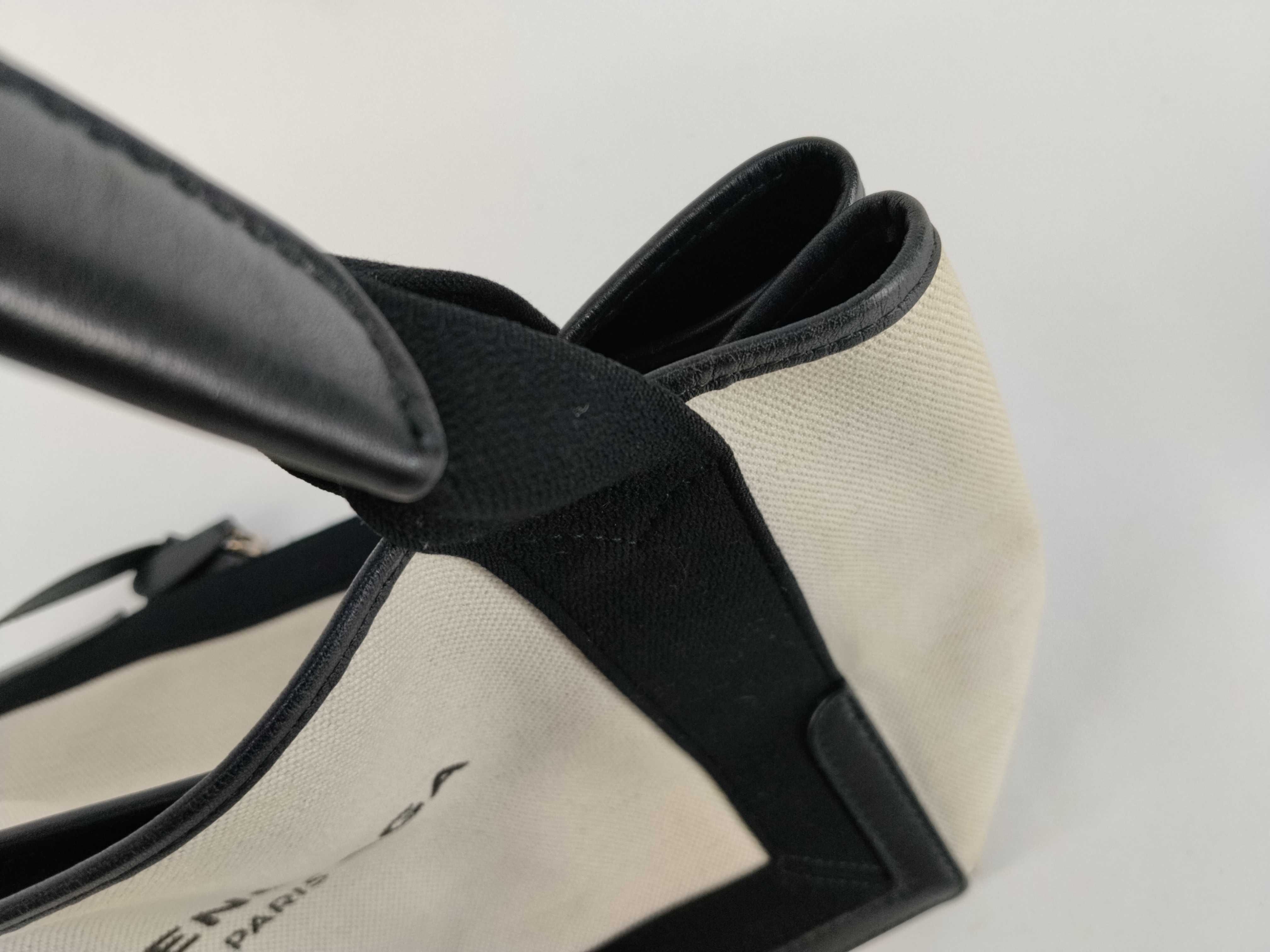 handbag Navy Cabas White handbag — view 8
